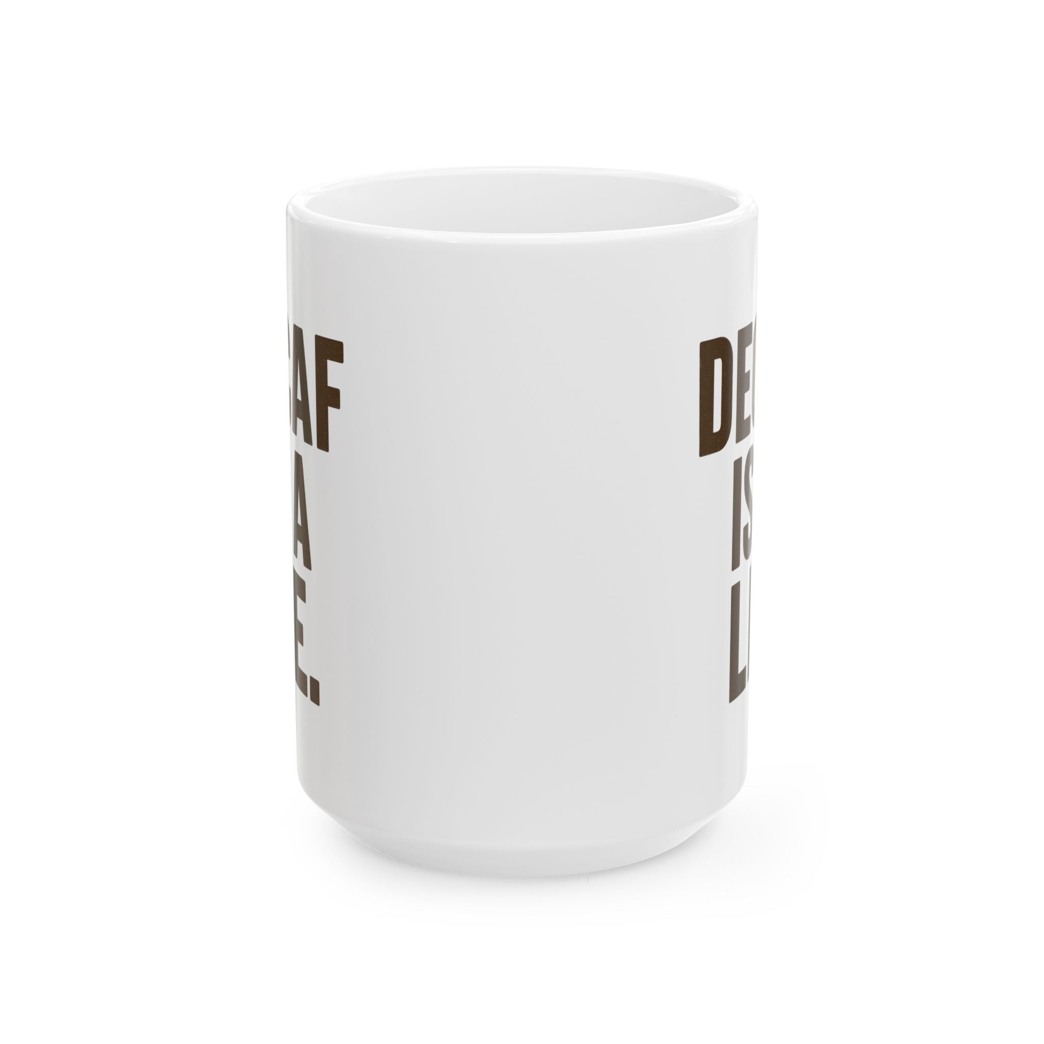 Decaf Is a Lie Coffee Mug | Unique Gift | Ceramic Mug