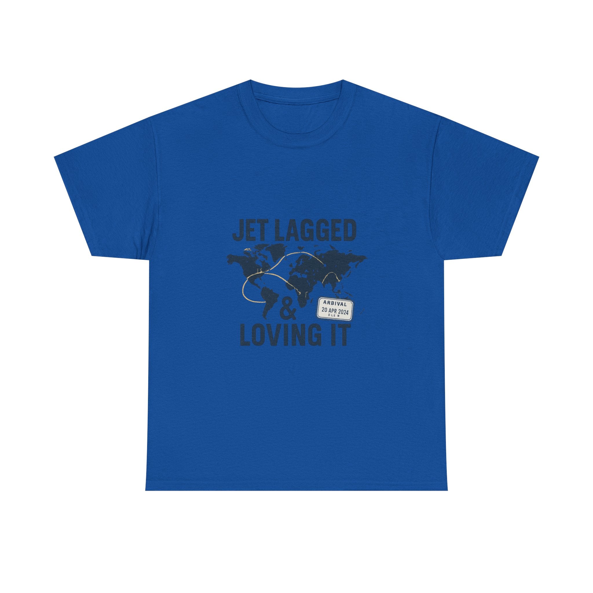 Travel Addict Jet Lagged And Loving It T-Shirt | Unique Gift | Graphic Tee