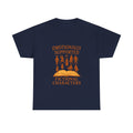 Emotionally Supported By Fictional Characters T-Shirt | Unique Gift | Graphic Tee