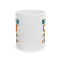 My Cat Stays Inside Where It Is Safe Coffee Mug | Cat Owner Humor | Ceramic Mug