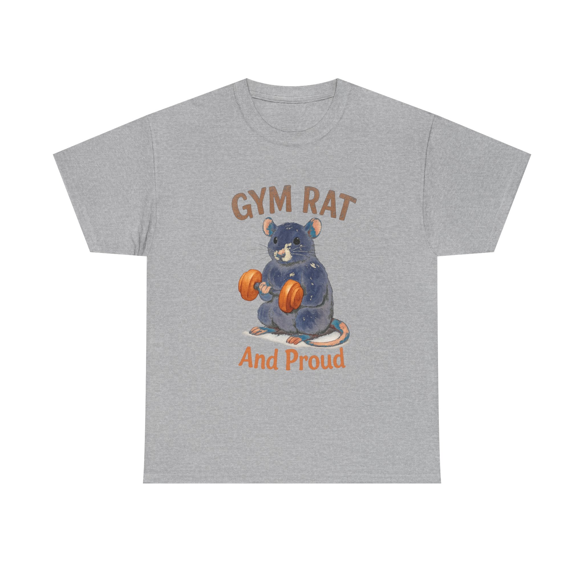 Gym Rat And Proud Of It T-Shirt | Gym Rat Gift | Graphic Tee