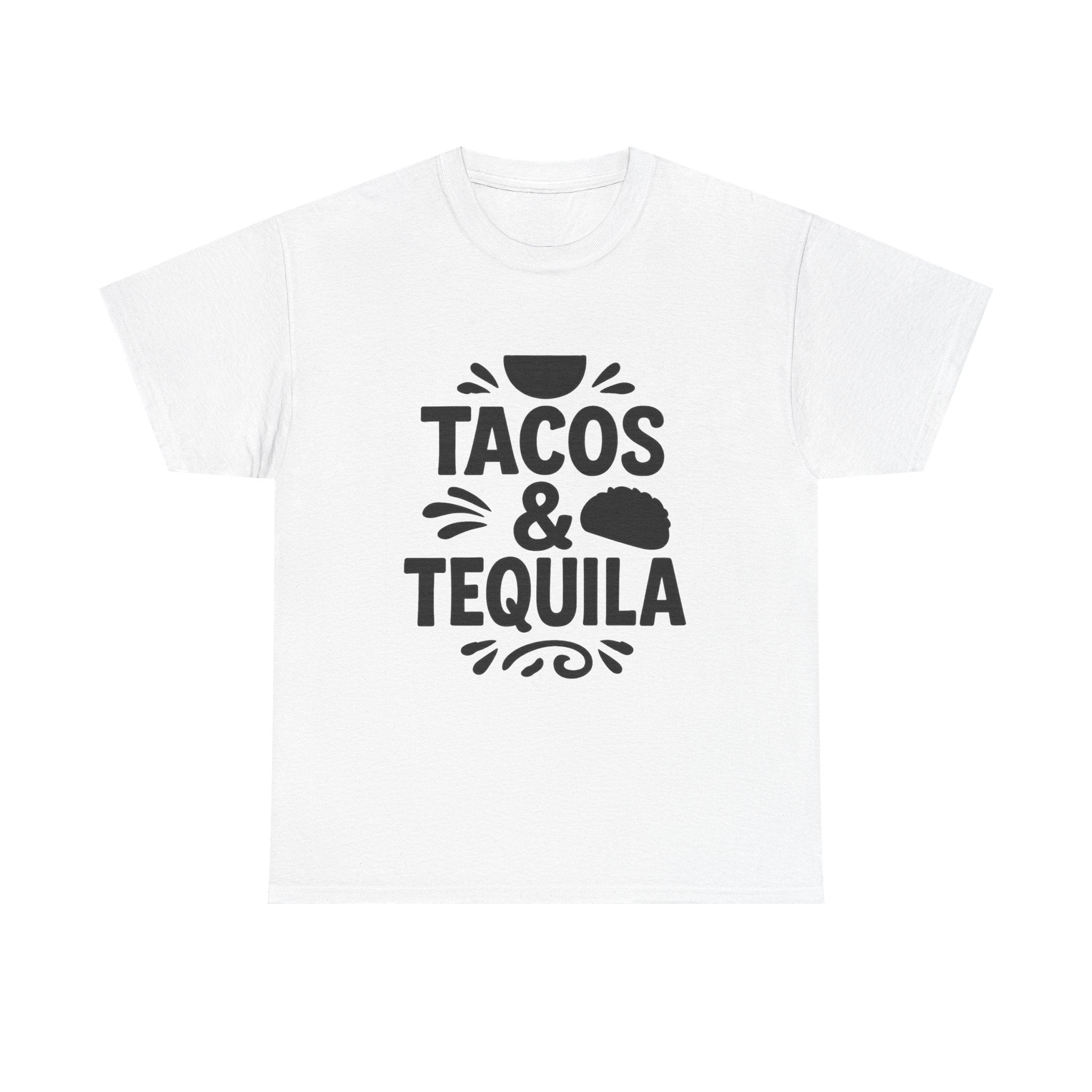 Tacos And Tequila Foodie T-Shirt | Unique Gift | Graphic Tee