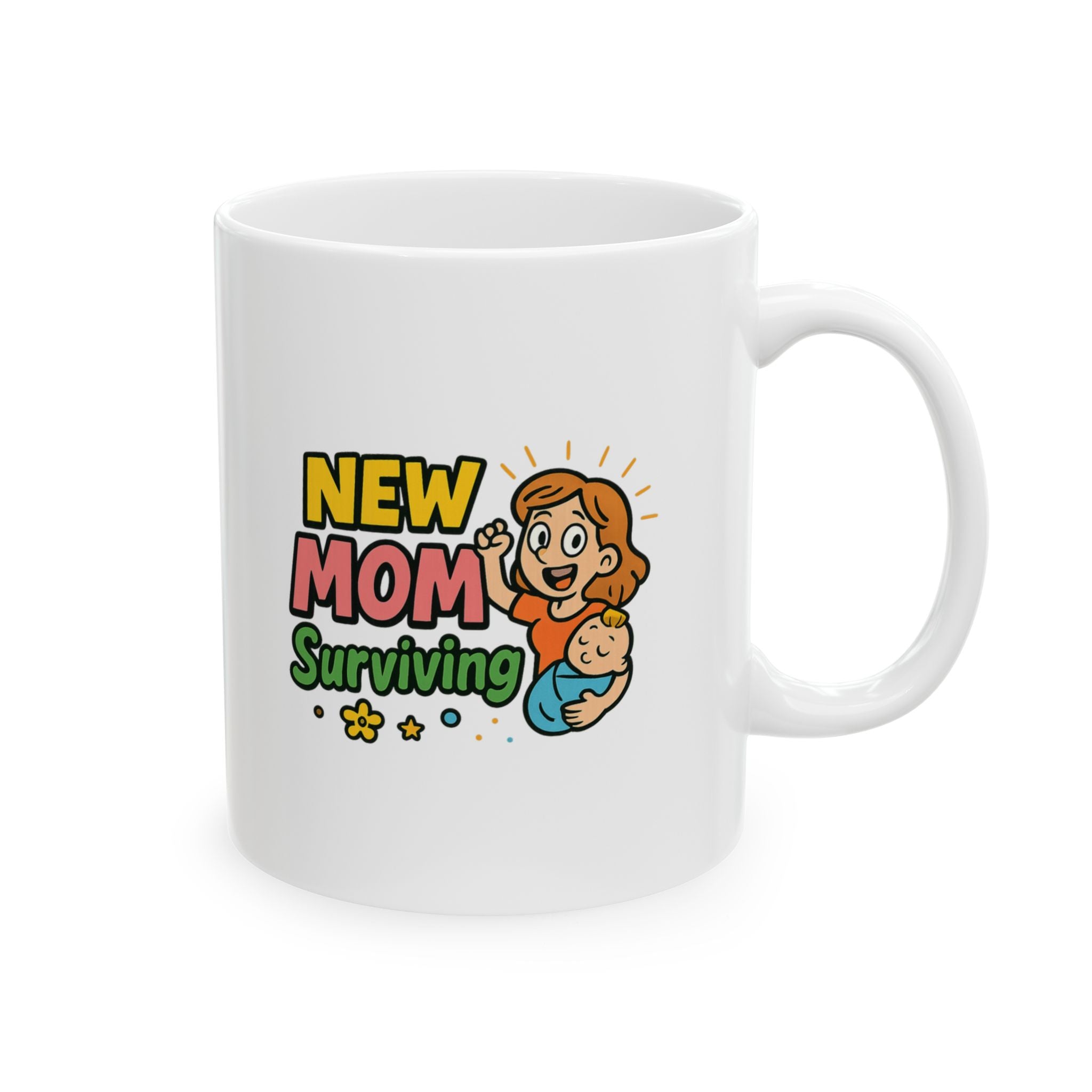 New Mom Mode Activated Coffee Mug | Baby Shower Gift | Ceramic Mug