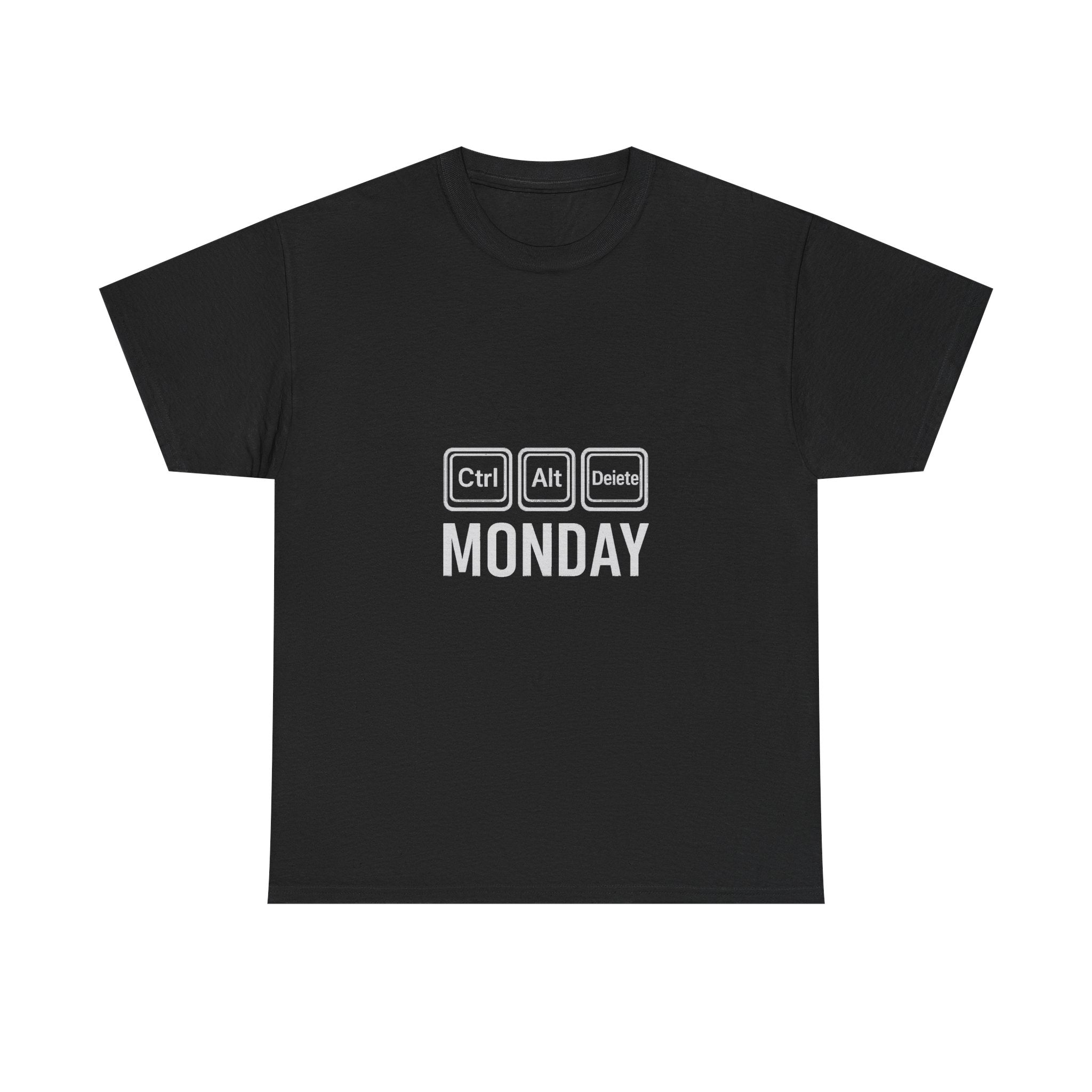 Ctrl Alt Delete Monday Programmer T-Shirt | Programmer Gift | Graphic Tee