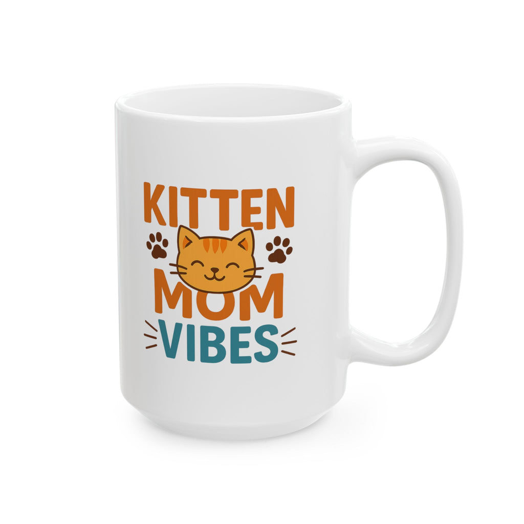 Professional Kitten Wrangler Coffee Mug | Funny Cat Mom Gift | Ceramic Mug