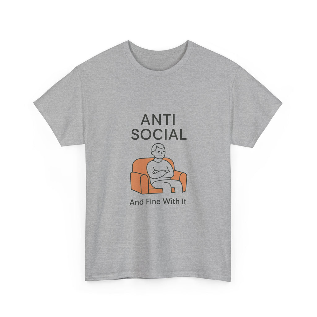 Anti Social But Make It Cute T-Shirt | Funny Antisocial Gift | Graphic Tee