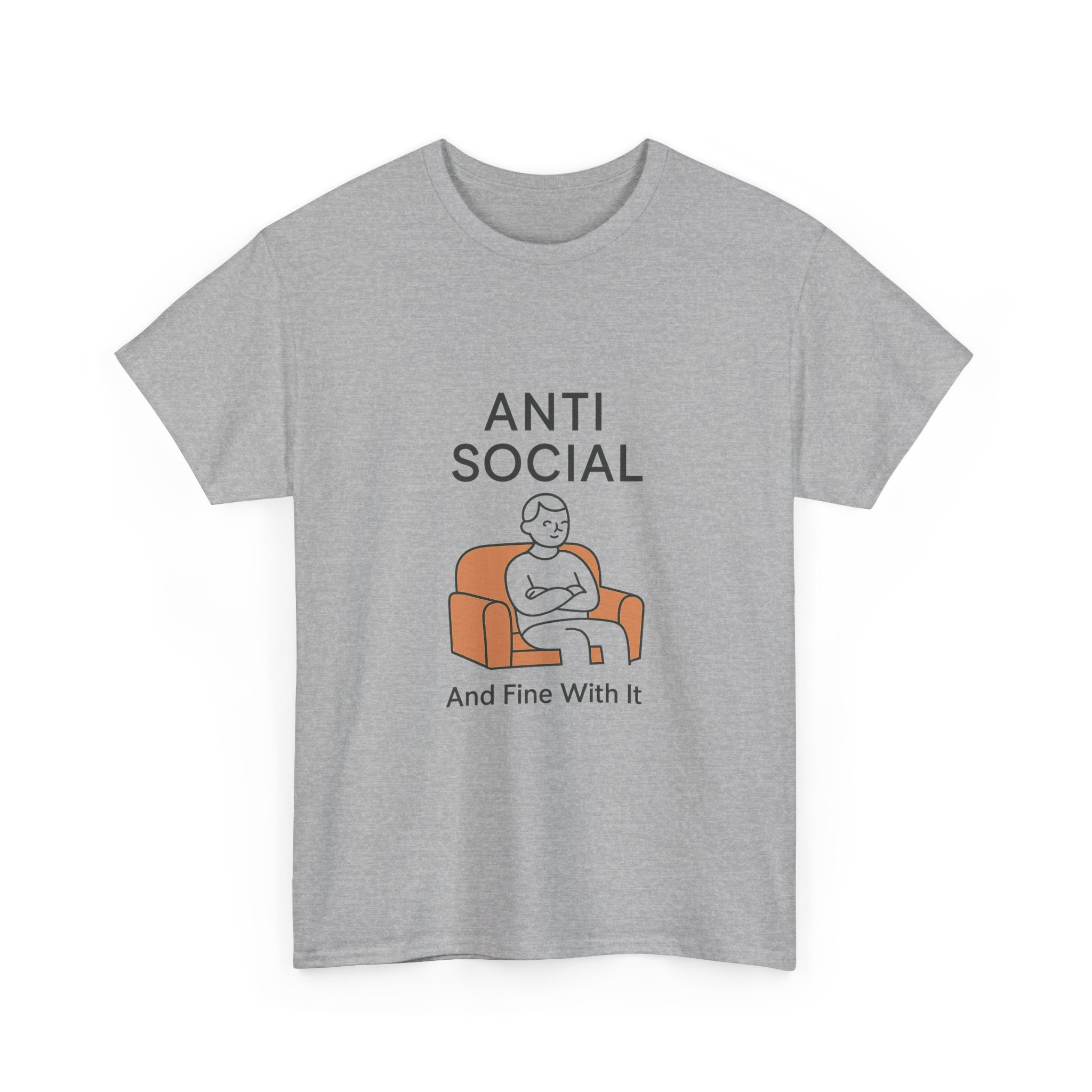 Anti Social But Make It Cute T-Shirt | Funny Antisocial Gift | Graphic Tee