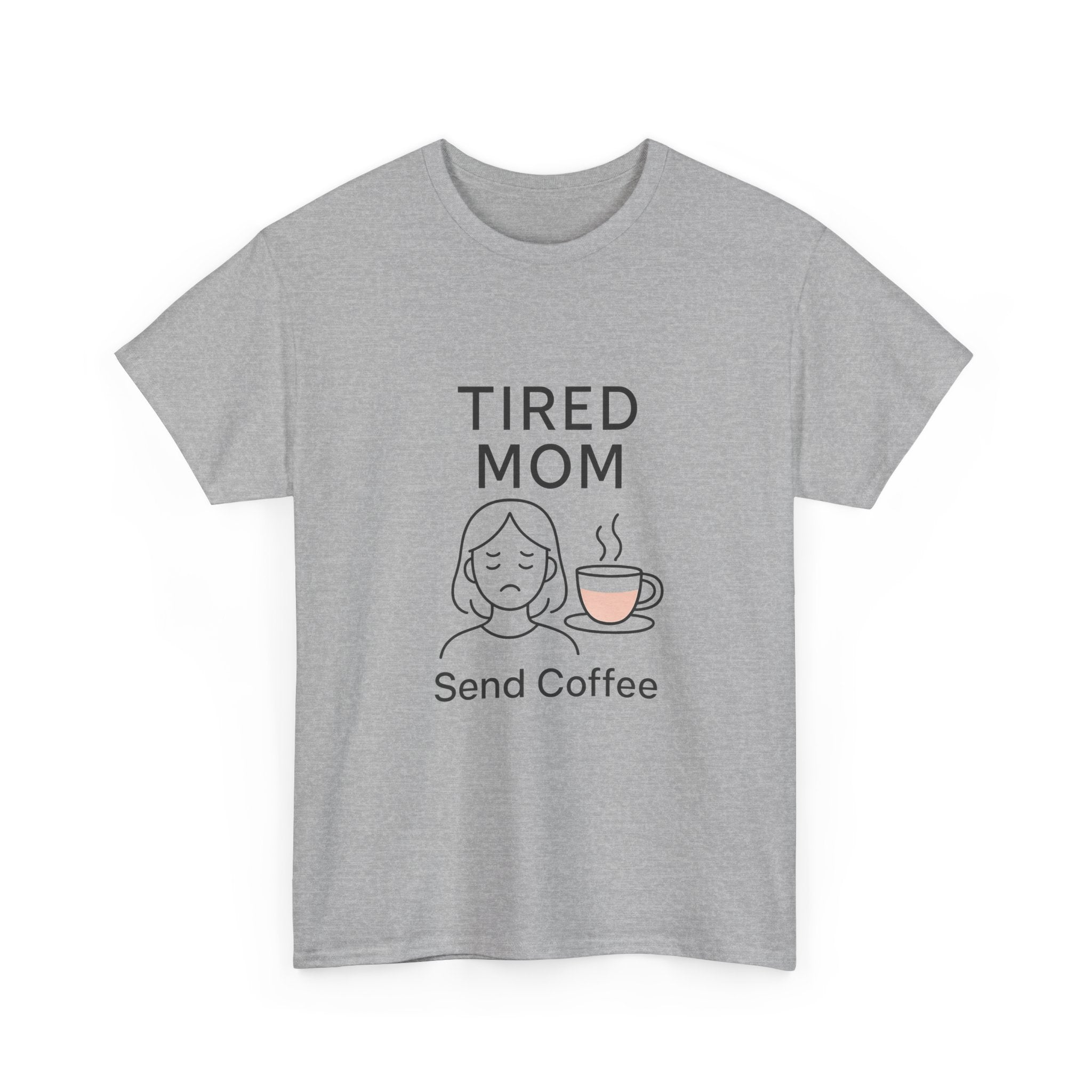 Tired But Trying Mom Life T-Shirt | Funny Mom Appreciation | Graphic Tee