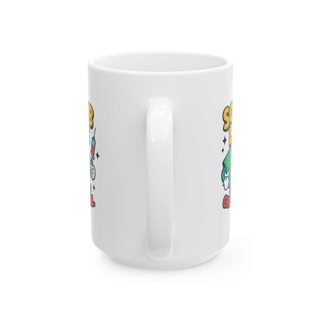 Scrubs On Coffee In Nurse Mode Coffee Mug | Funny Nurse Humor | Ceramic Mug