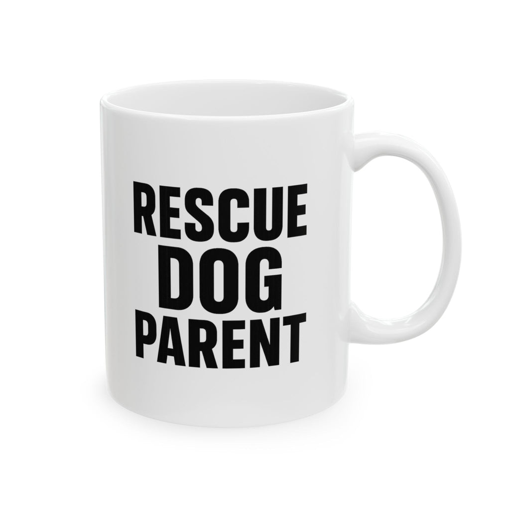 Rescue Dog Changed My Life Coffee Mug | Adoption Gift | Ceramic Mug