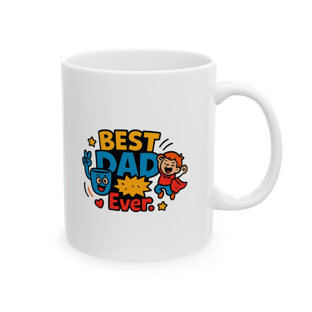 Best Dad In The Galaxy And Beyond Coffee Mug | Funny Dad Gift | Ceramic Mug