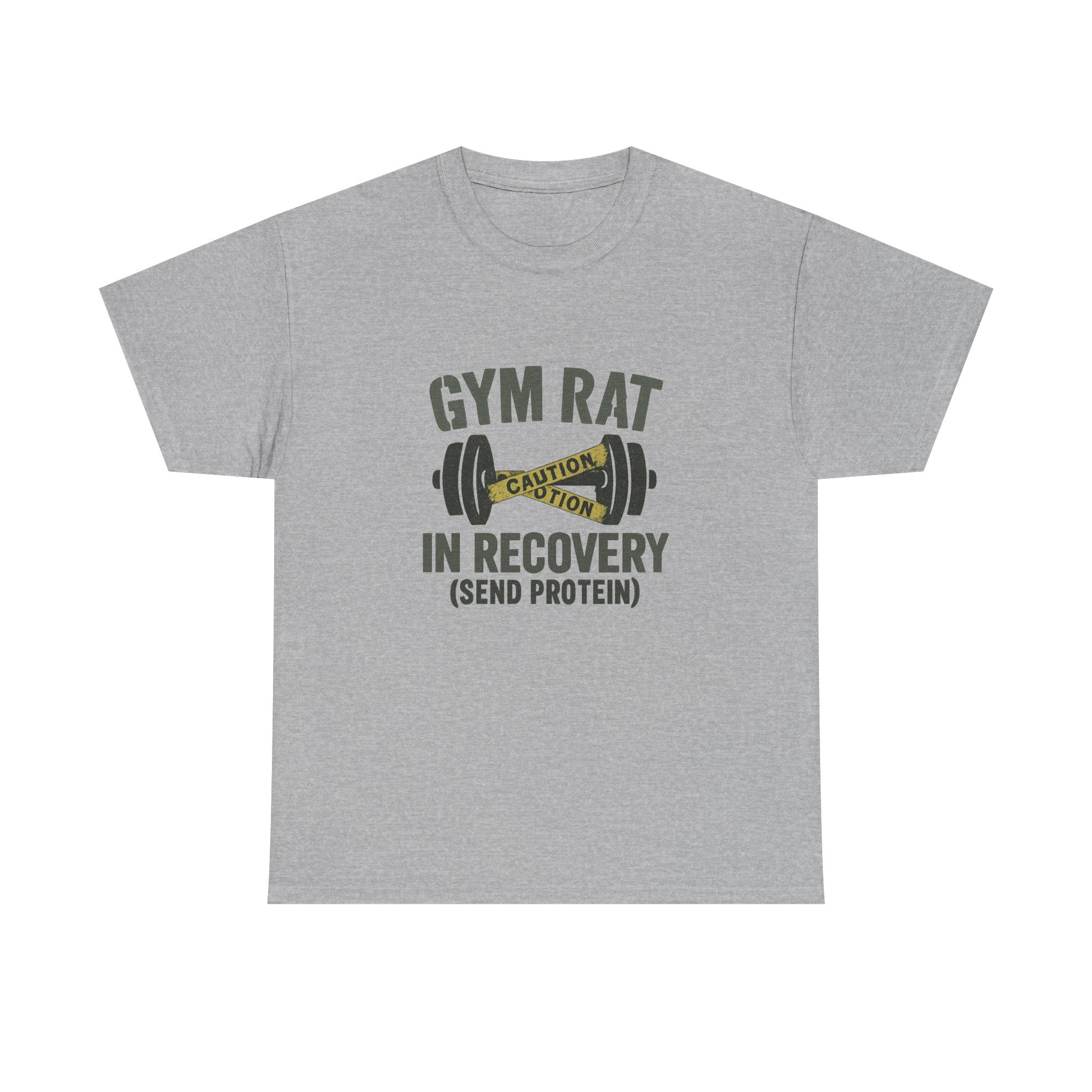 Gym Rat In Recovery T-Shirt | Unique Gift | Graphic Tee