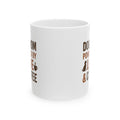 Dog Mom Powered by Love and Coffee Coffee Mug | Dog Lover Gift | Ceramic Mug