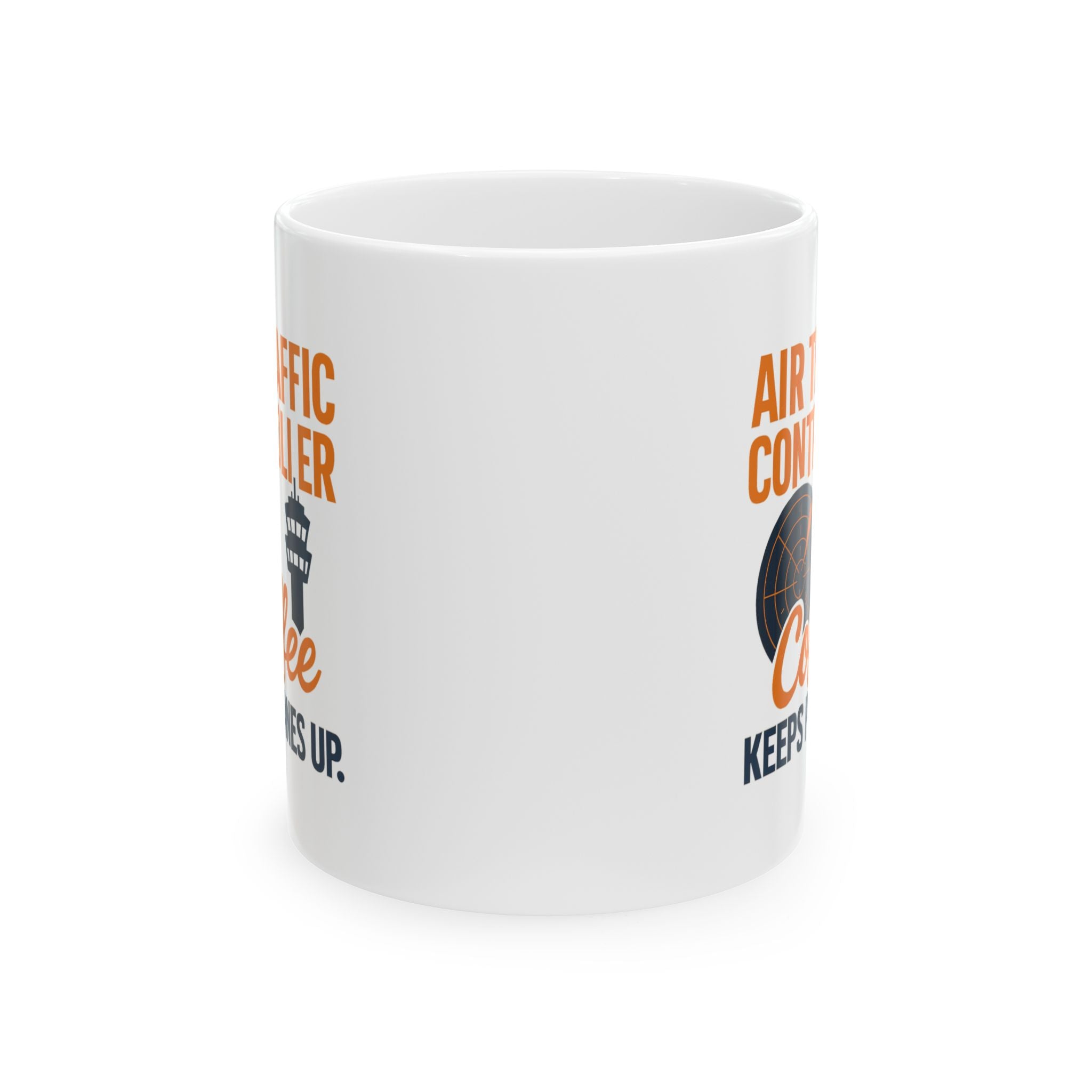 Air Traffic Controller Coffee Keeps Planes Flying Ceramic Mug