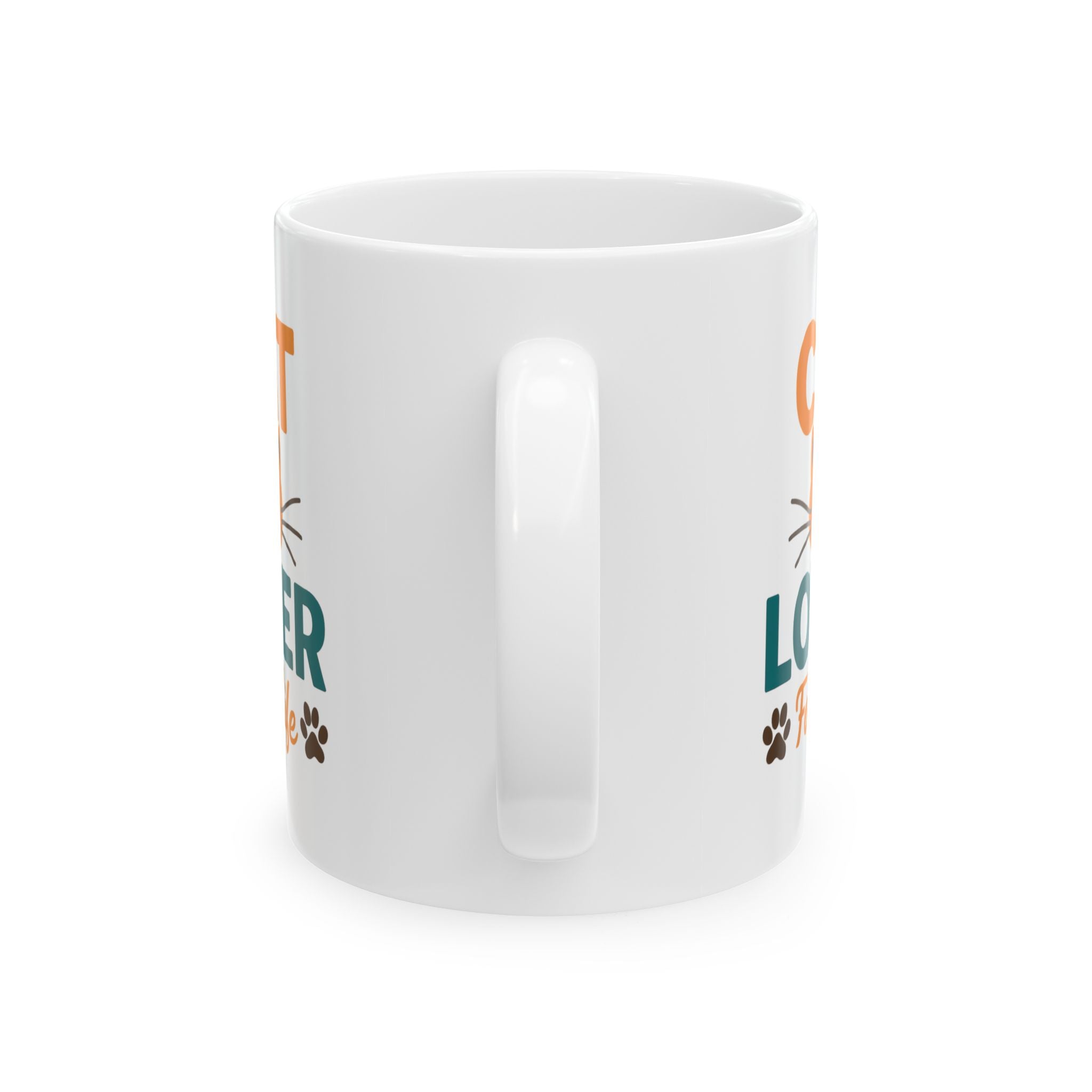 Cats Are My Happy Place Coffee Mug | Cat Lover Gift | Ceramic Mug