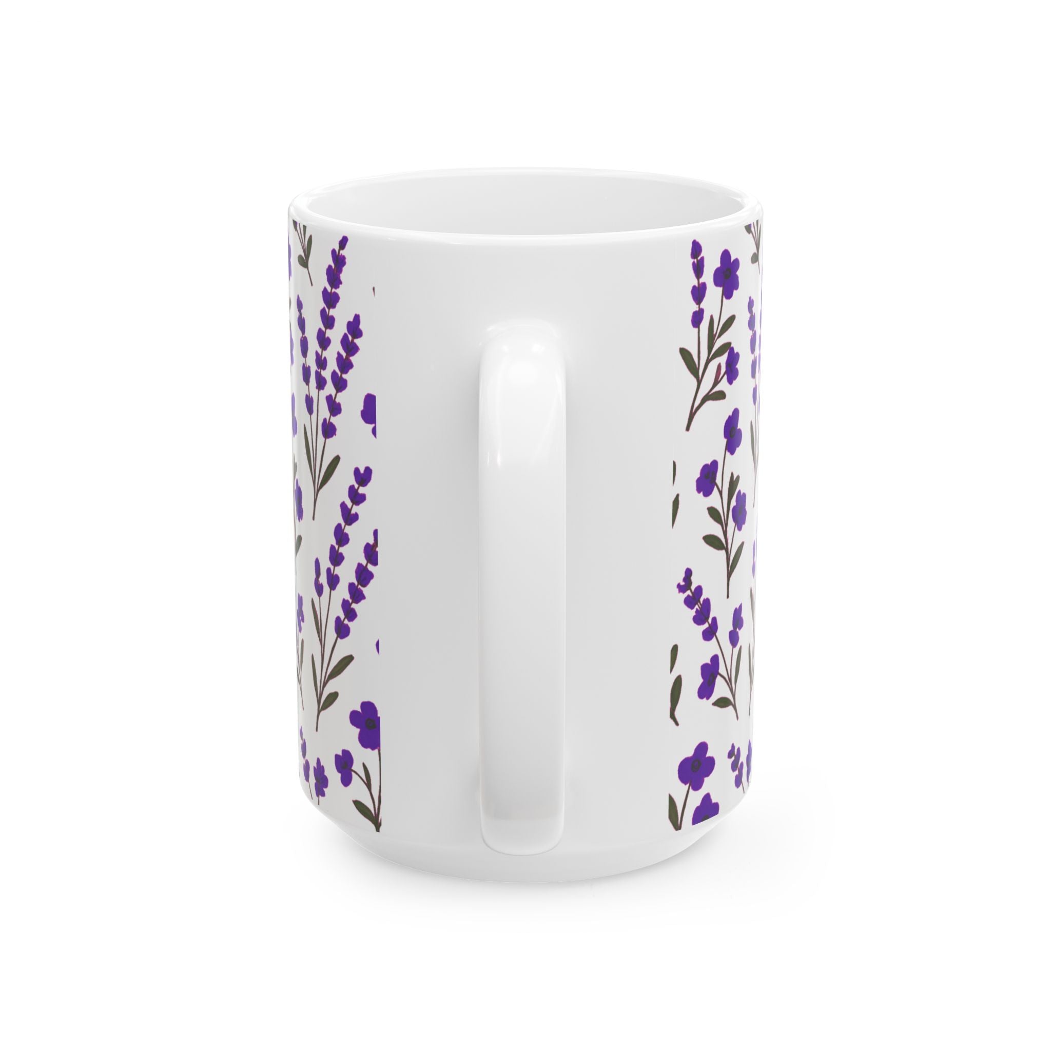 Purple Lavender Coffee Mug | Unique Gift | Ceramic Mug