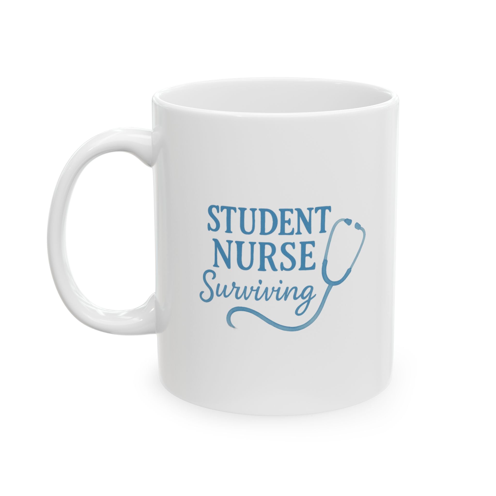 Nursing Student Send Coffee And Prayers Coffee Mug | Funny Student Nurse Gift | Ceramic Mug