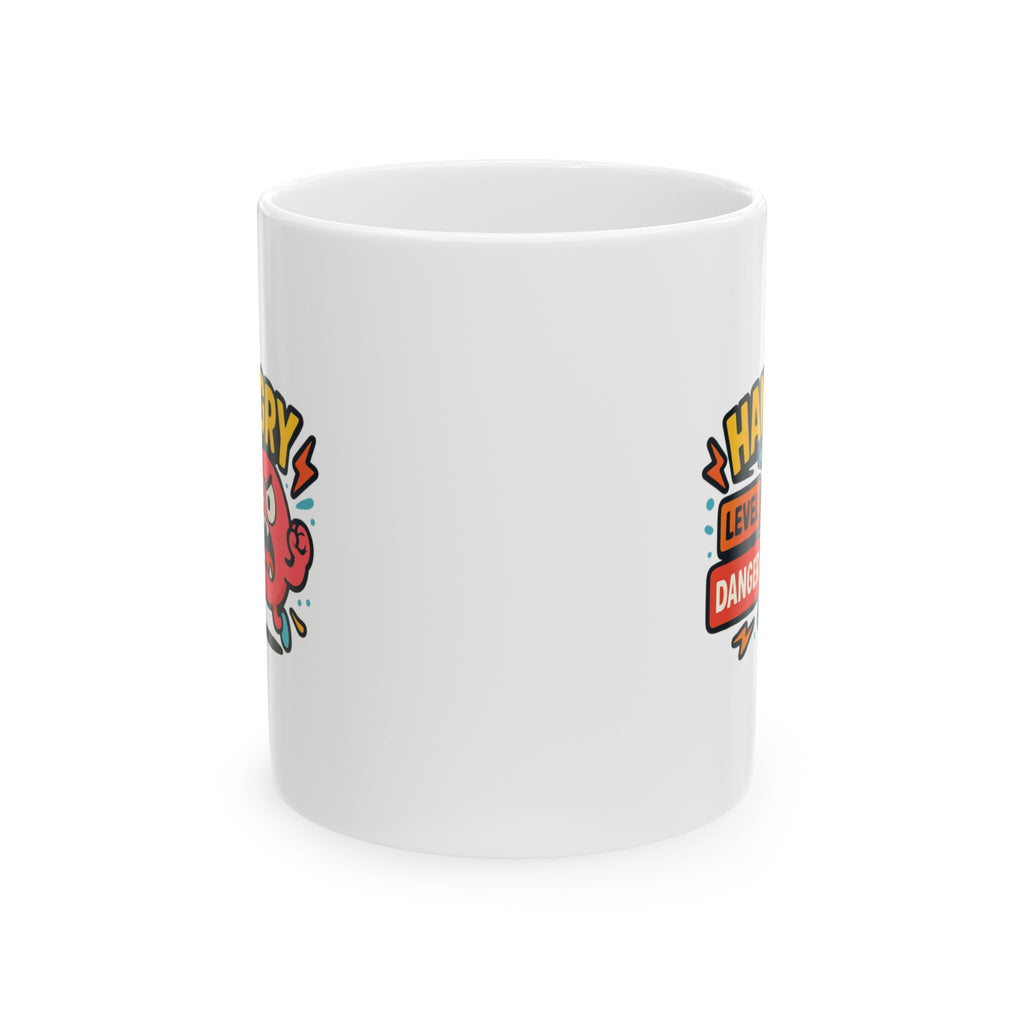 Hangry Is A Real Medical Condition Coffee Mug | Funny Hangry Gift | Ceramic Mug