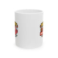 Hangry Is A Real Medical Condition Coffee Mug | Funny Hangry Gift | Ceramic Mug
