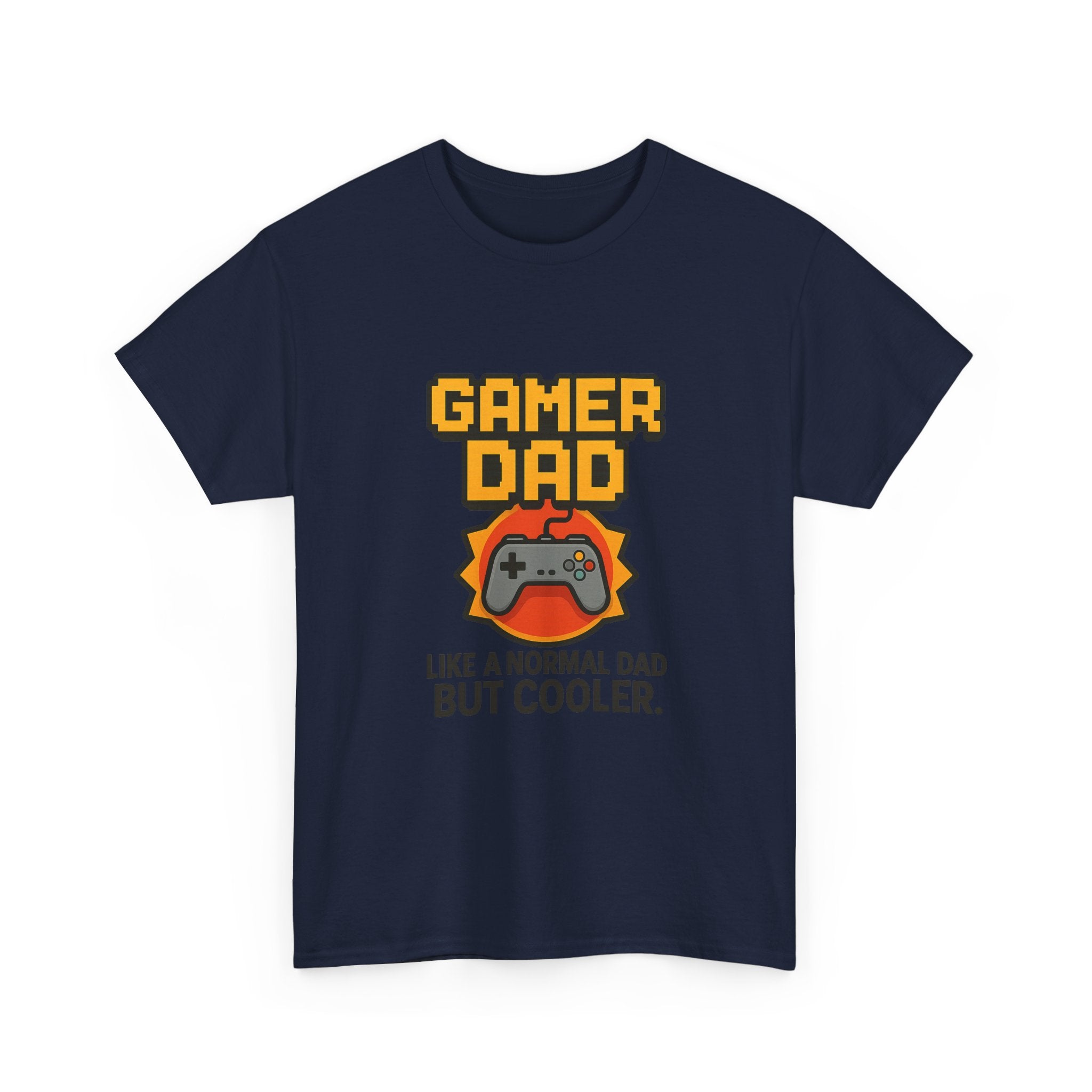 Gamer Dad Like A Normal Dad But Cooler T-Shirt | Gift for Dad | Graphic Tee