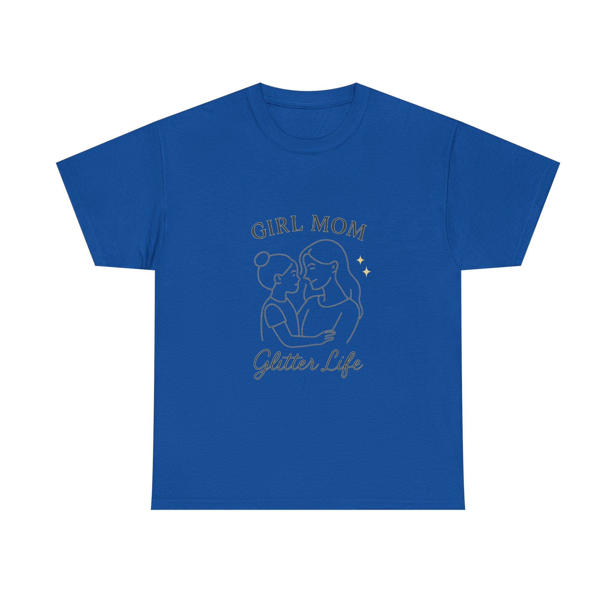 Girl Mom Hair Bows And Chaos T-Shirt | Funny Girl Mom Gift | Graphic Tee