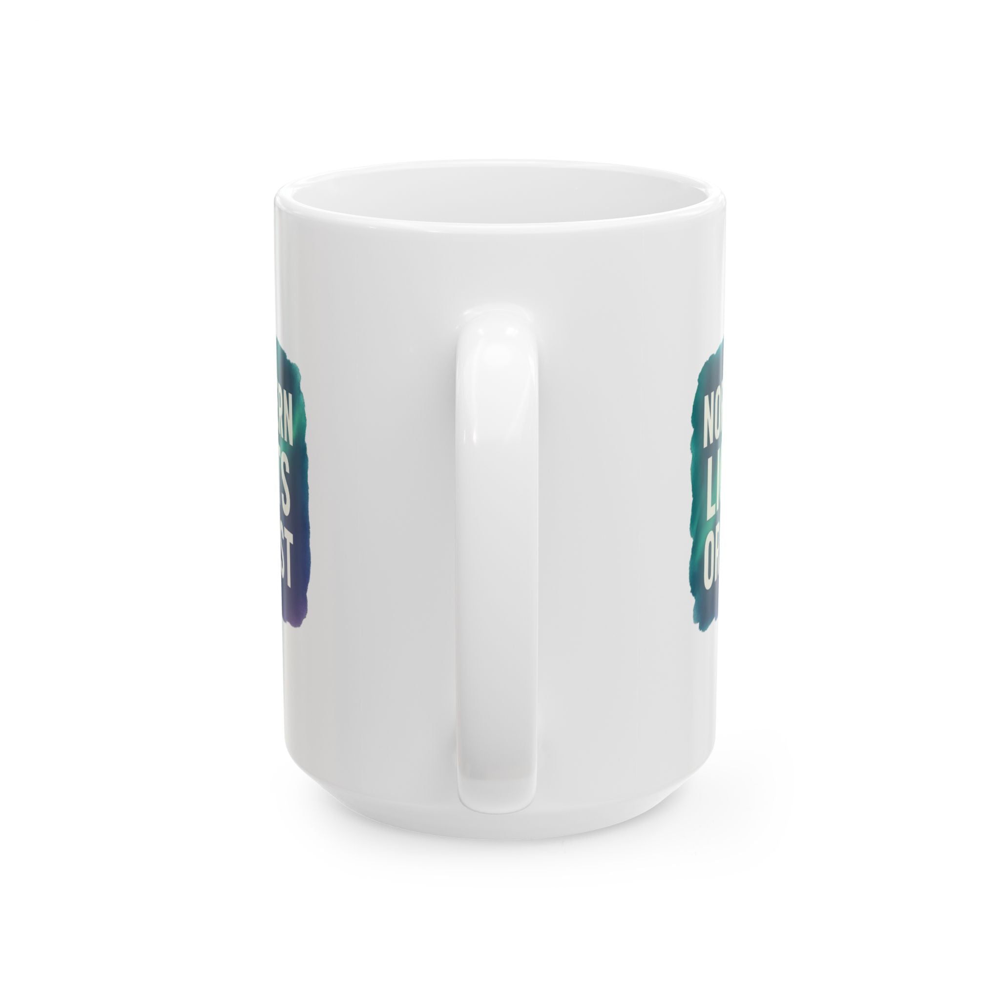 Iceland Addict Northern Lights Or Bust Coffee Mug | Unique Gift | Ceramic Mug