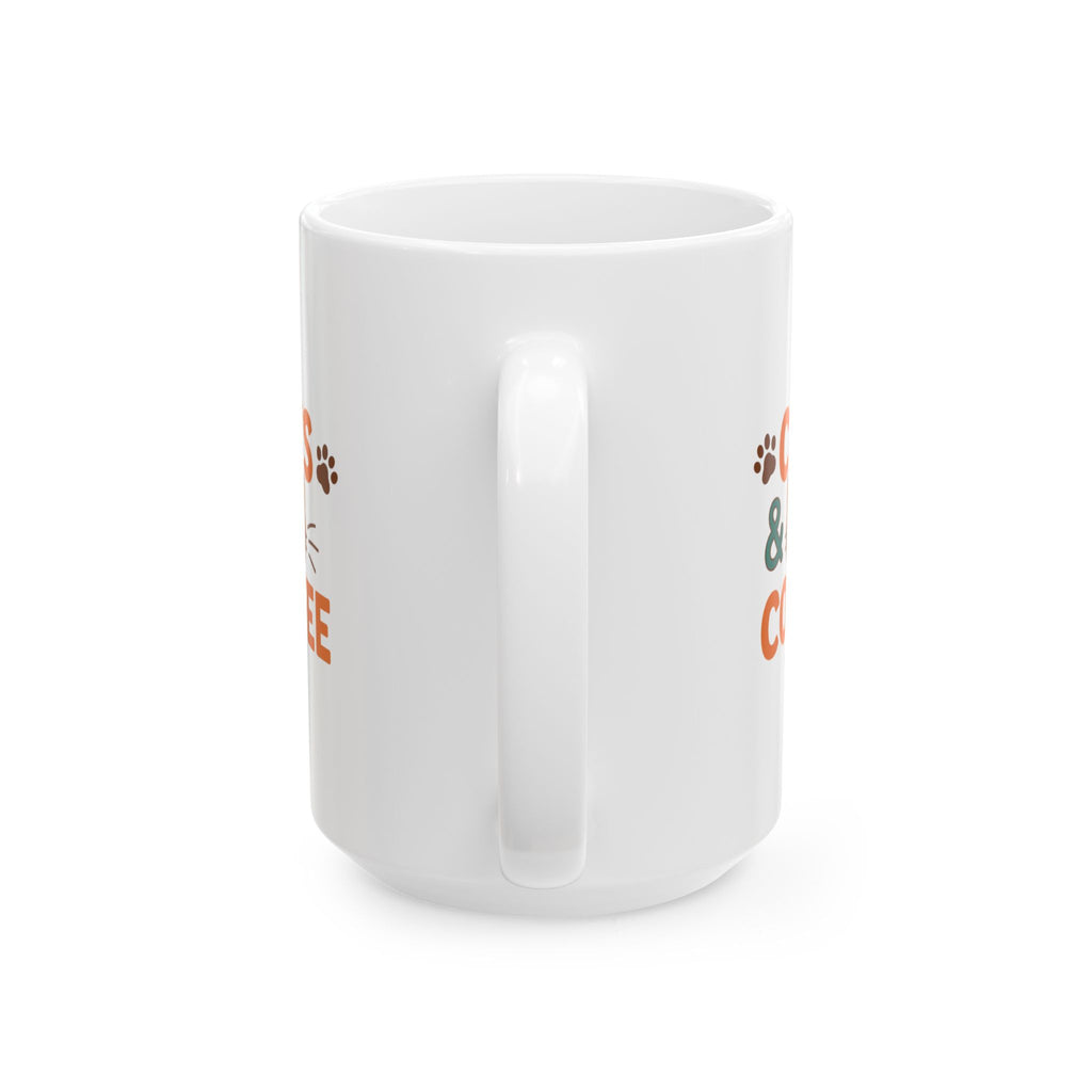 Cat Approves This Coffee Coffee Mug | Funny Cat And Coffee Gift | Ceramic Mug