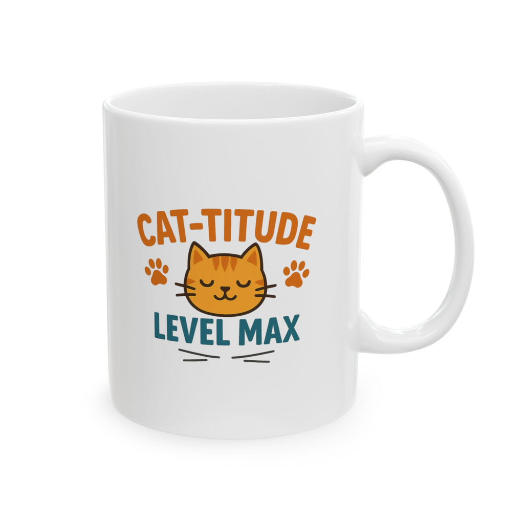 Unapologetically Cat-ty Coffee Mug | Funny Sarcastic Cat Gift | Ceramic Mug
