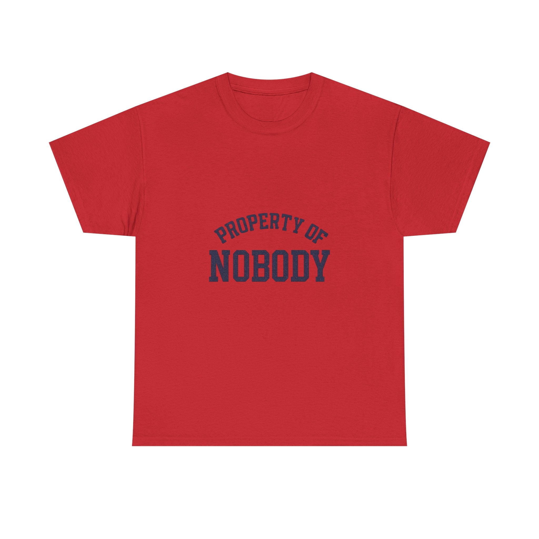 Property Of Nobody Motivational T-Shirt | Unique Gift | Graphic Tee