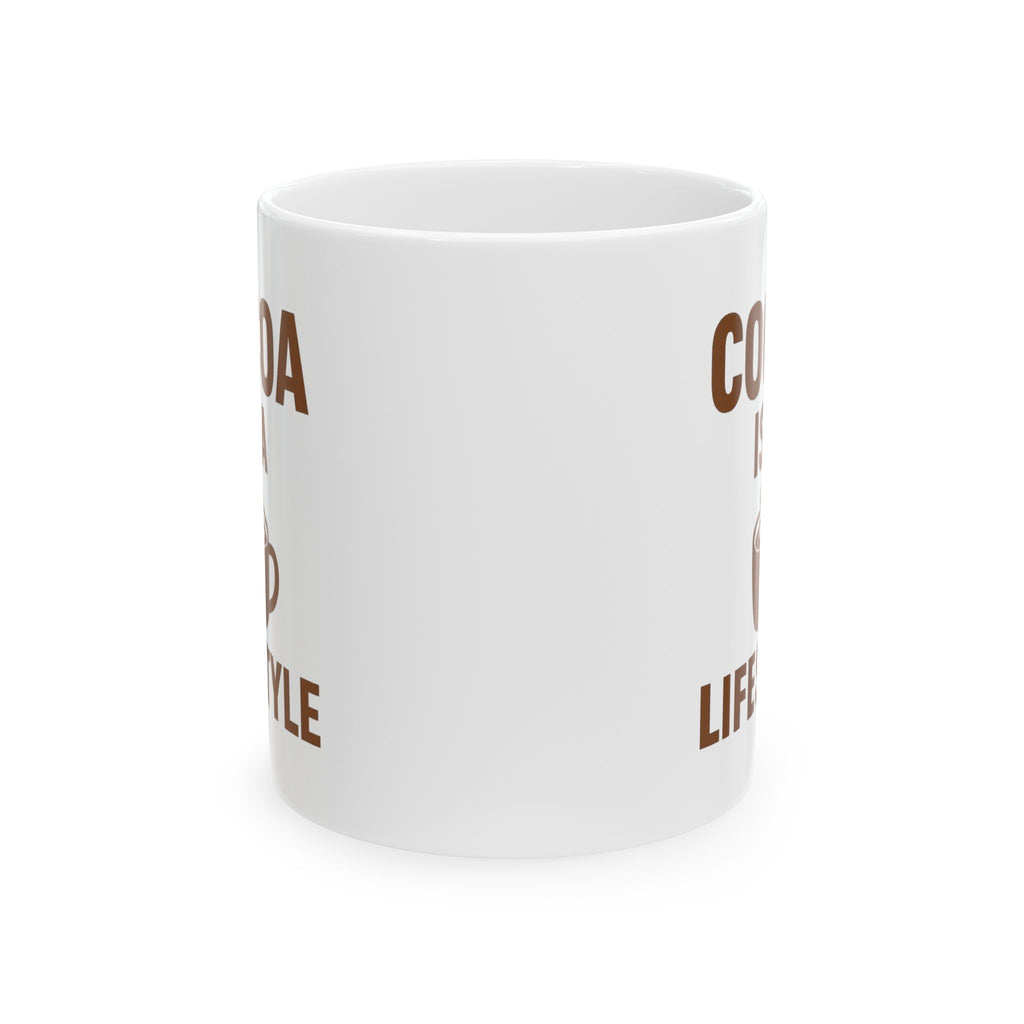 Hot Chocolate Fan Cocoa Is A Lifestyle Coffee Mug | Unique Gift | Ceramic Mug