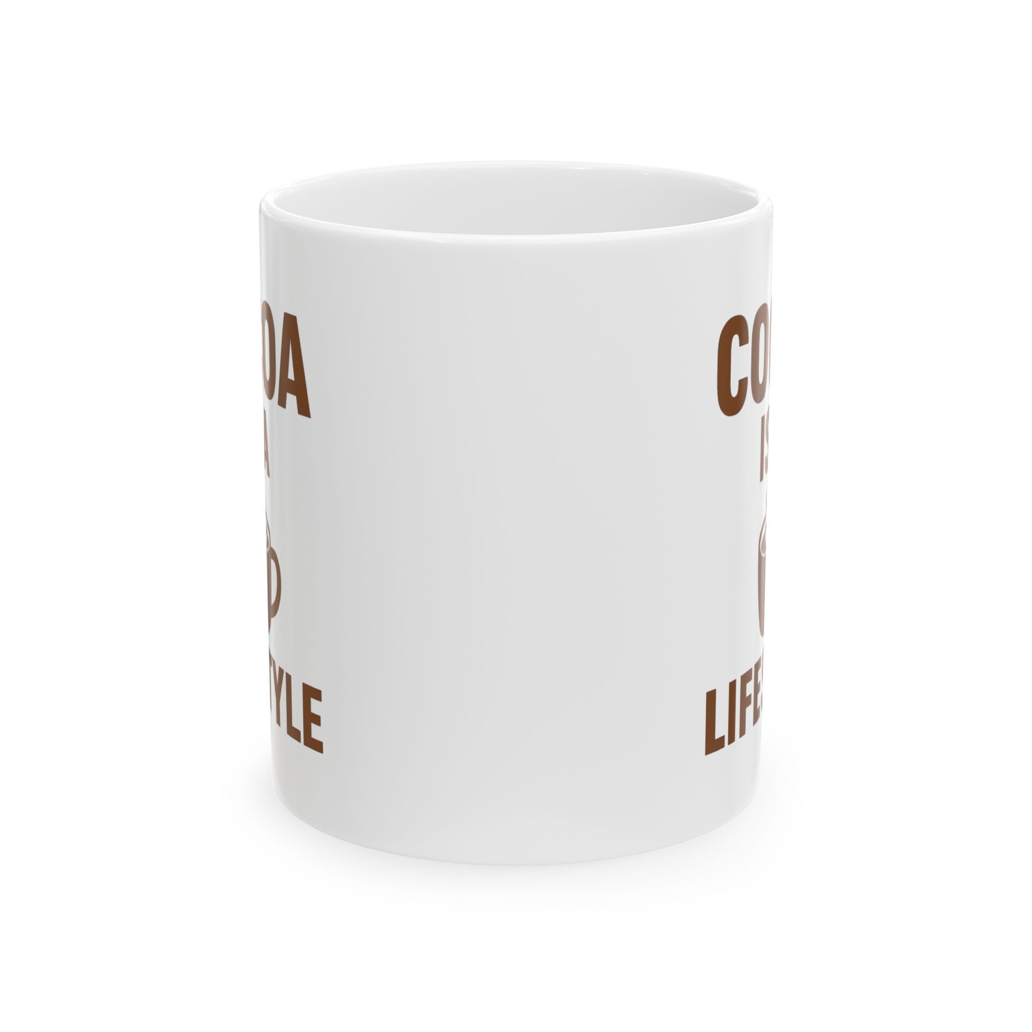 Hot Chocolate Fan Cocoa Is A Lifestyle Coffee Mug | Unique Gift | Ceramic Mug