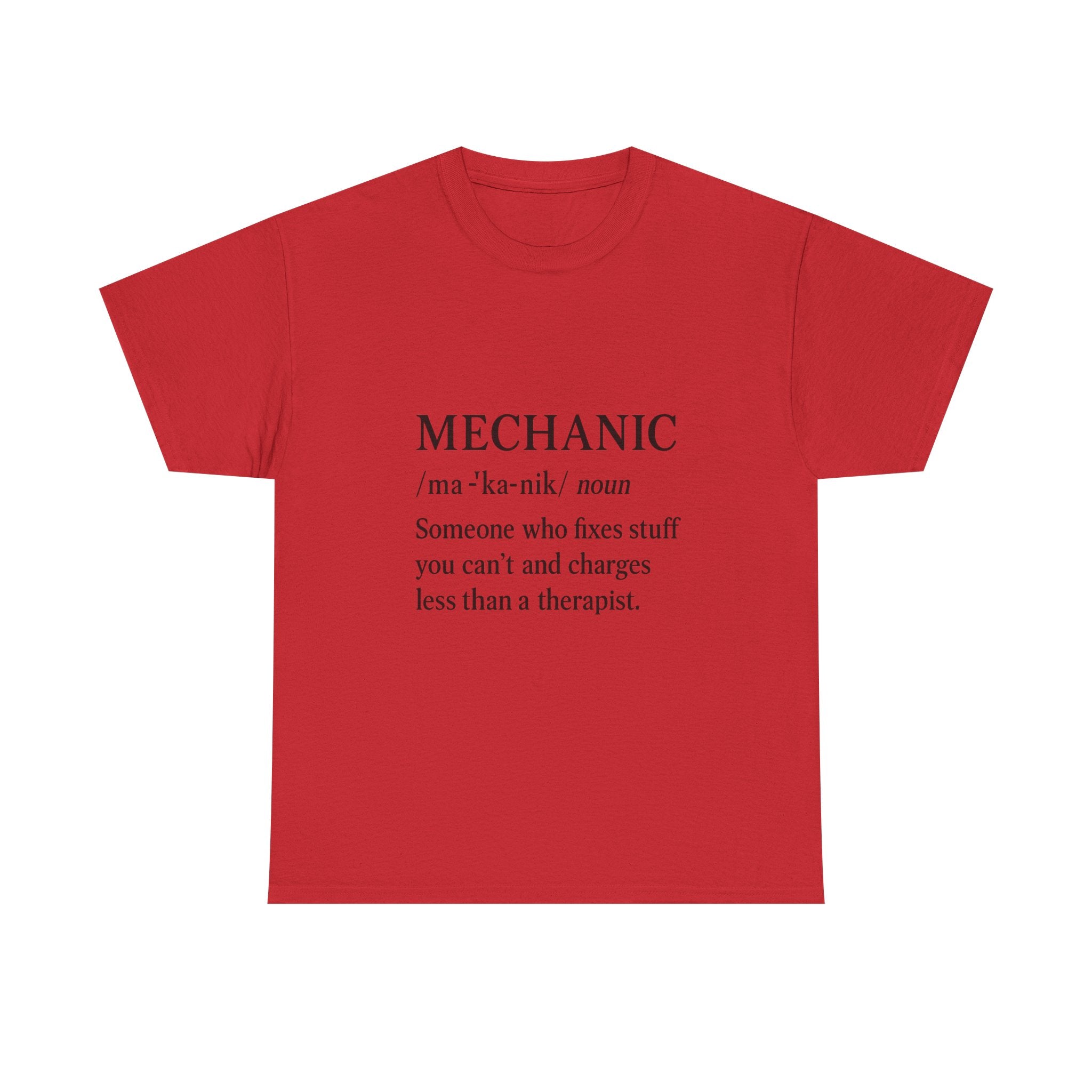Mechanic Definition Funny Profession T-Shirt | Mechanic Gift | Graphic Tee