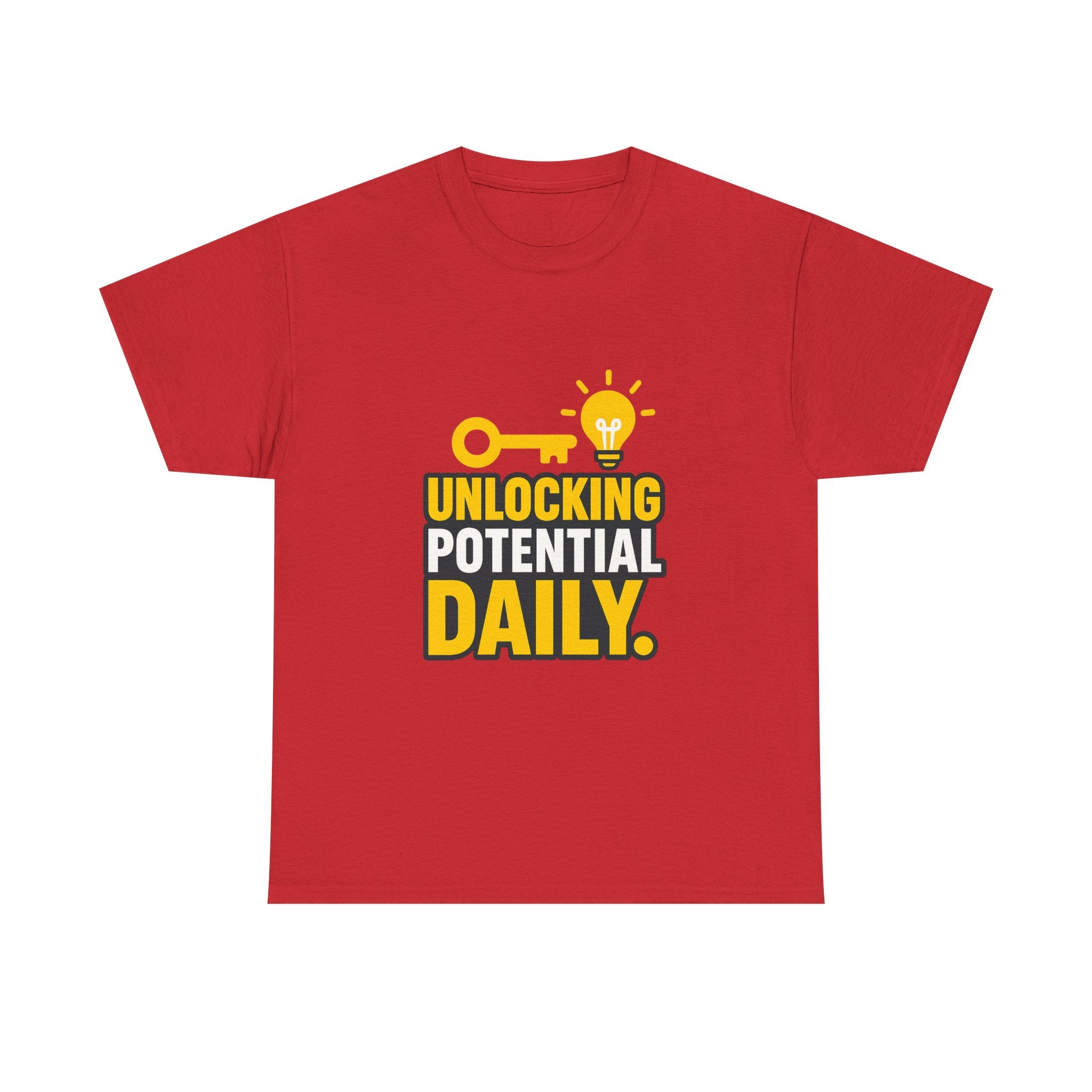 Tutor Unlocking Potential Daily T-Shirt | Unique Gift | Graphic Tee