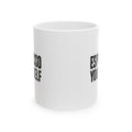 Espresso Yourself Daily Requirement Coffee Mug | Coffee Humor Gift | Ceramic Mug