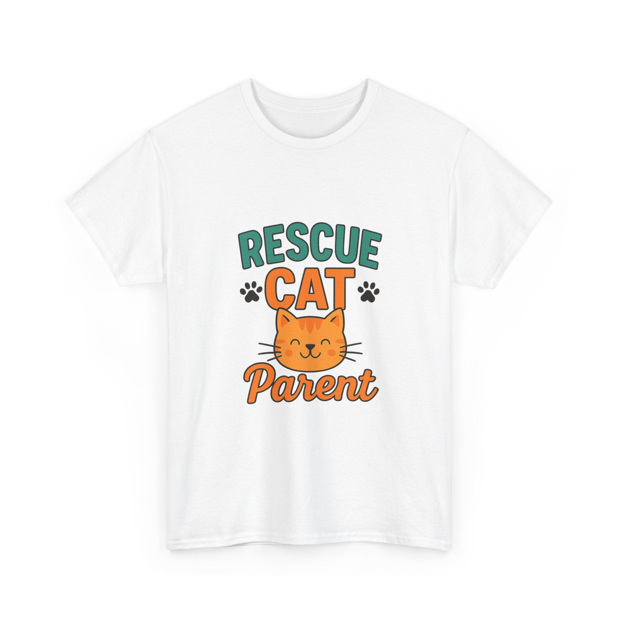 My Cat Rescued Me Too T-Shirt | Rescue Cat Appreciation | Graphic Tee