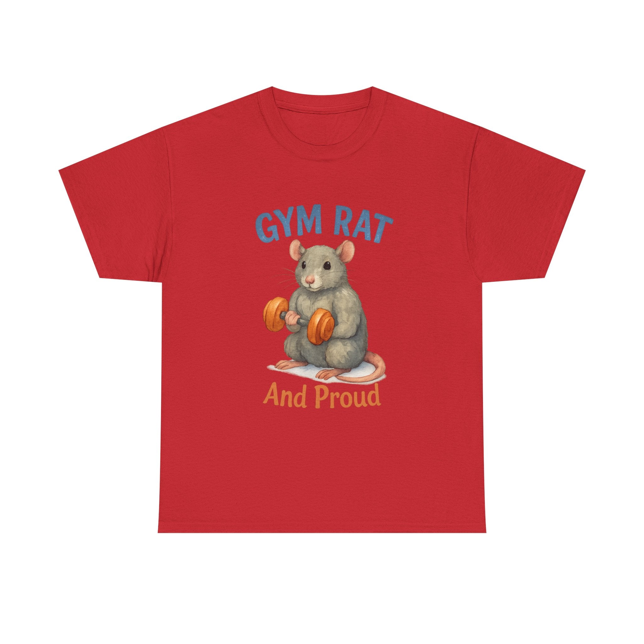 Gym Rat And Proud Of It T-Shirt | Gym Rat Gift | Graphic Tee