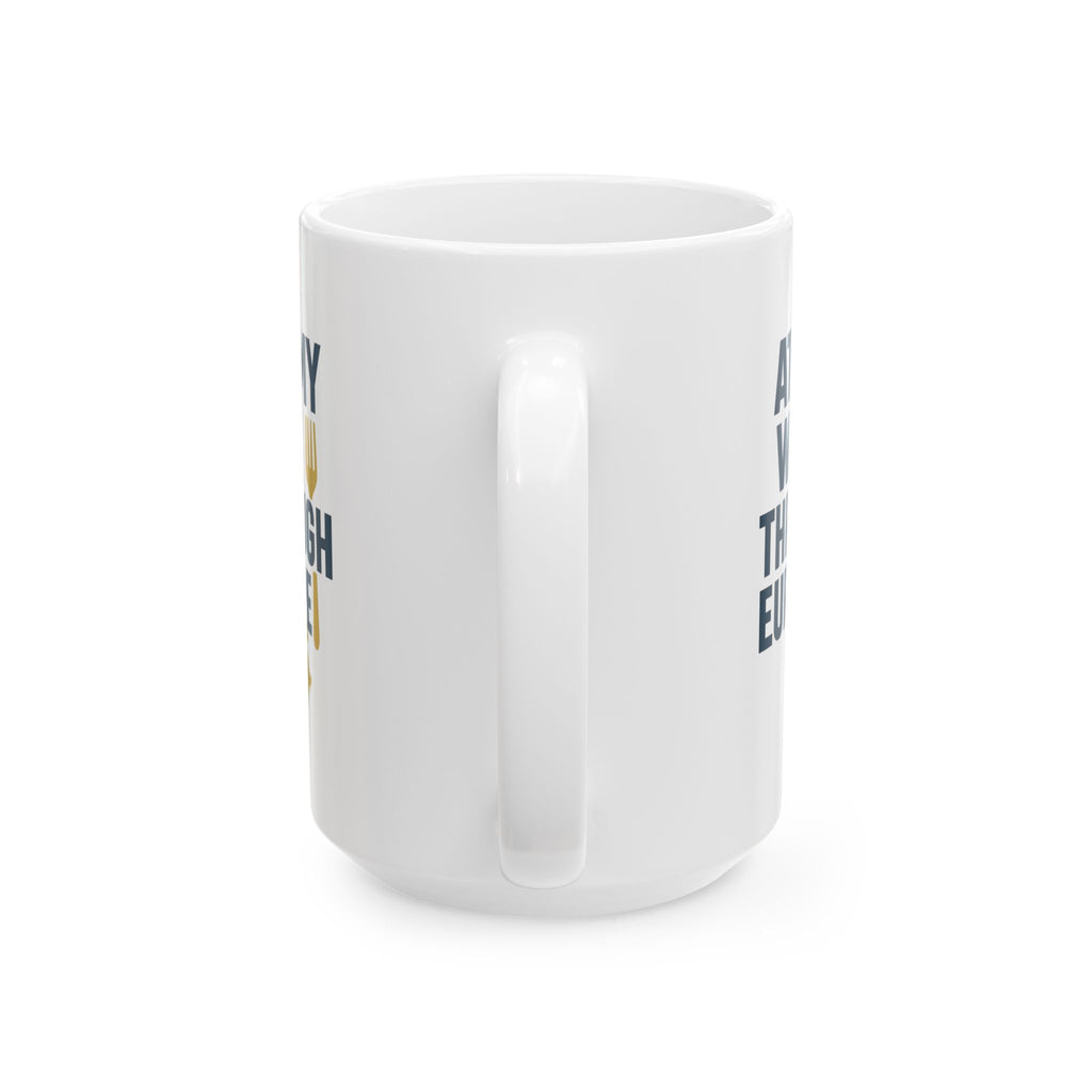 Foodie Atlas Ate My Way Through Europe Coffee Mug | Unique Gift | Ceramic Mug