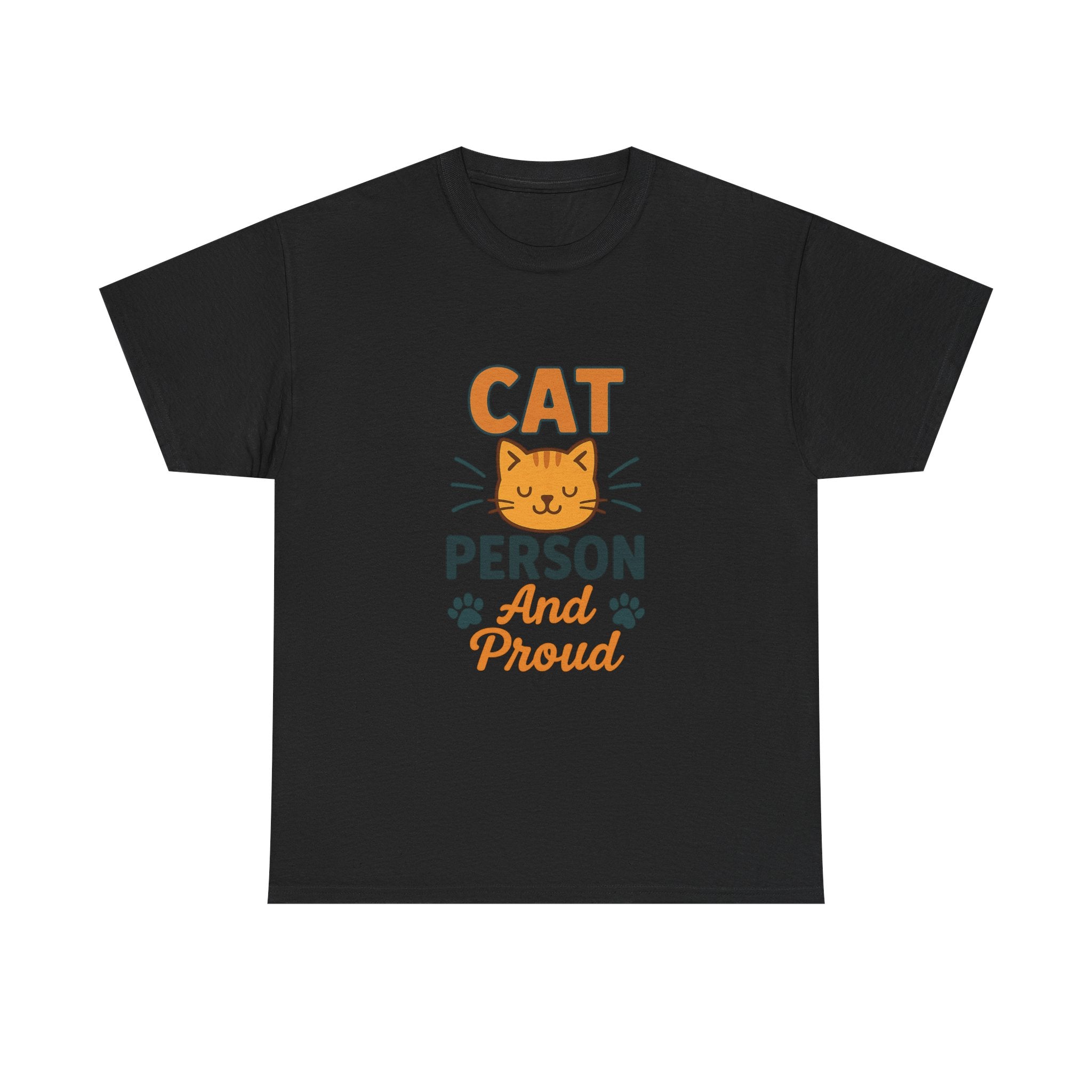 Cat Person Warning May Talk About Cats T-Shirt | Funny Cat Humor | Graphic Tee