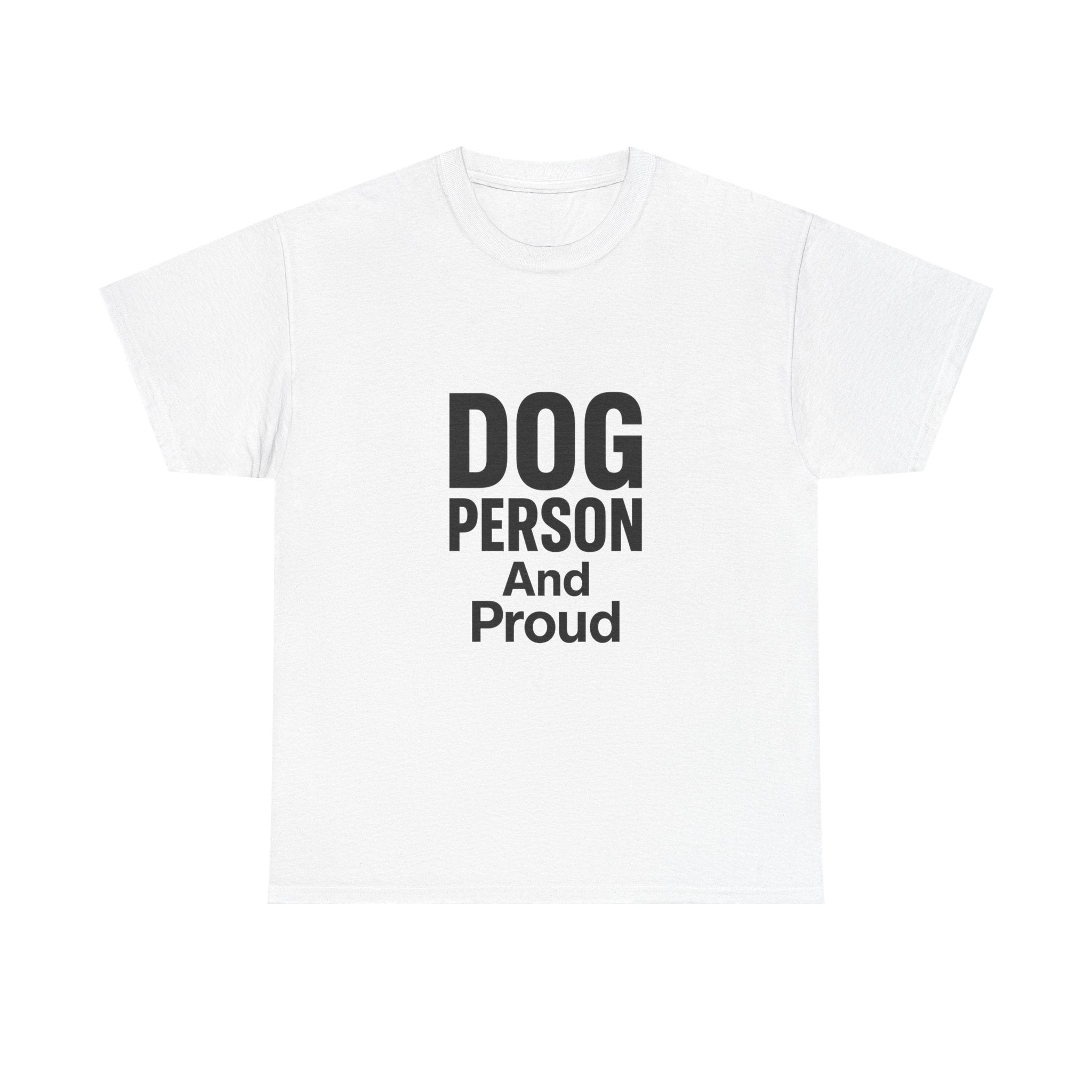 Certified Dog Person No Apologies T-Shirt | Dog Lover Gift | Graphic Tee