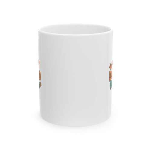 Cat Dad Just Here For The Cats Coffee Mug | Cat Humor Gift | Ceramic Mug