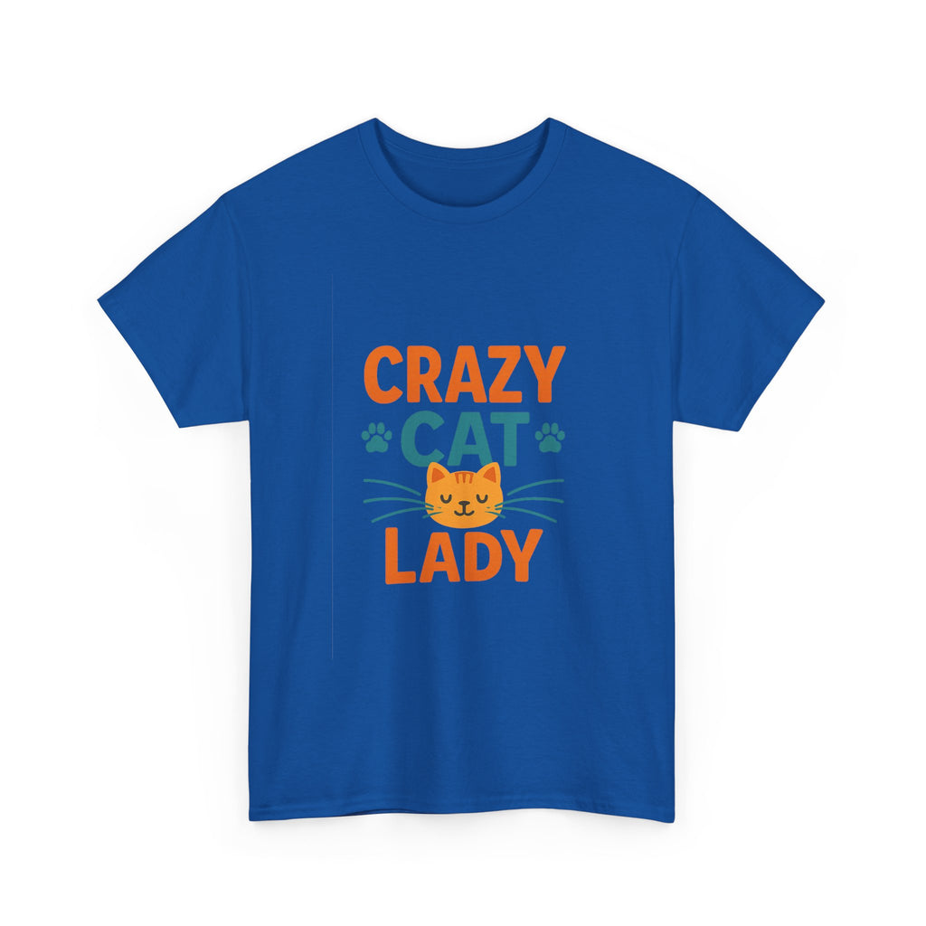 Crazy Cat Lady Fully Operational T-Shirt | Cat Humor Gift | Graphic Tee