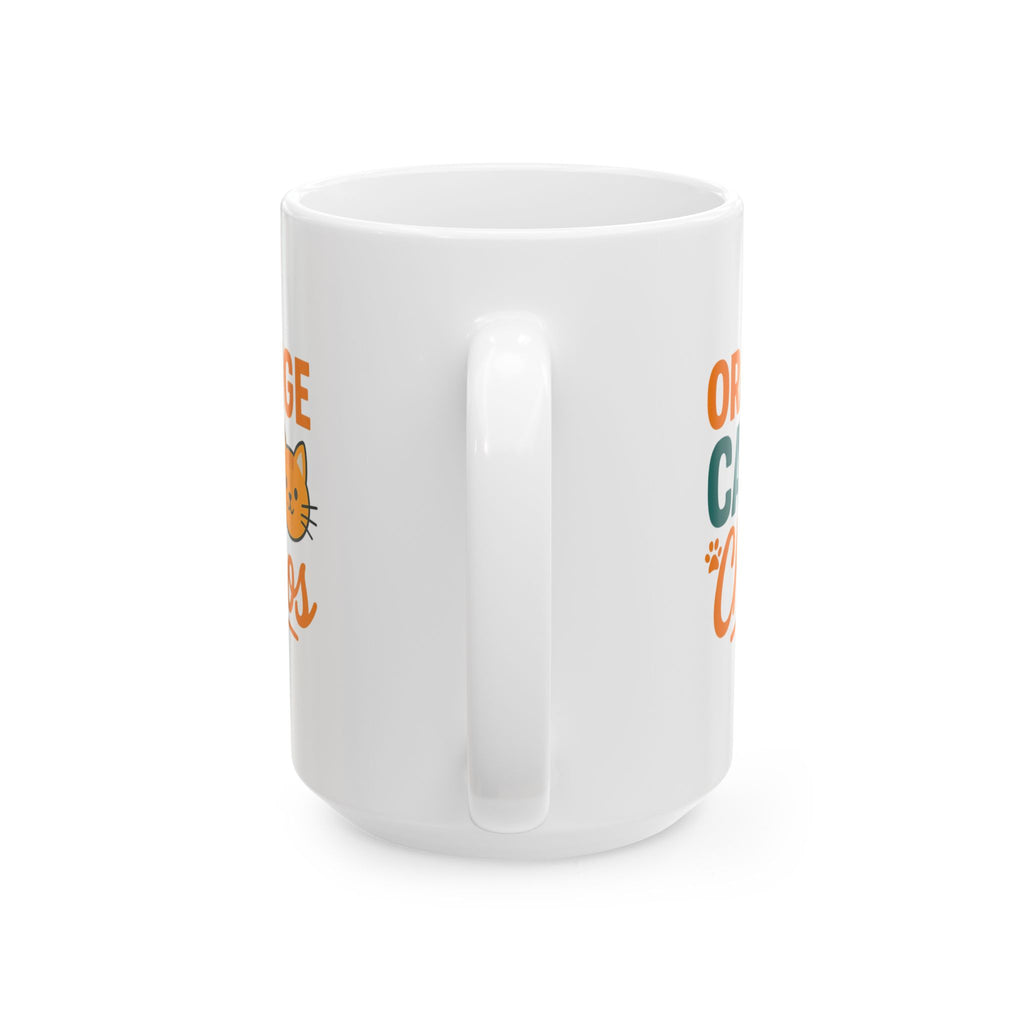 Ginger Cat Mom Proud And Covered In Fur Coffee Mug | Cat Lover Gift | Ceramic Mug