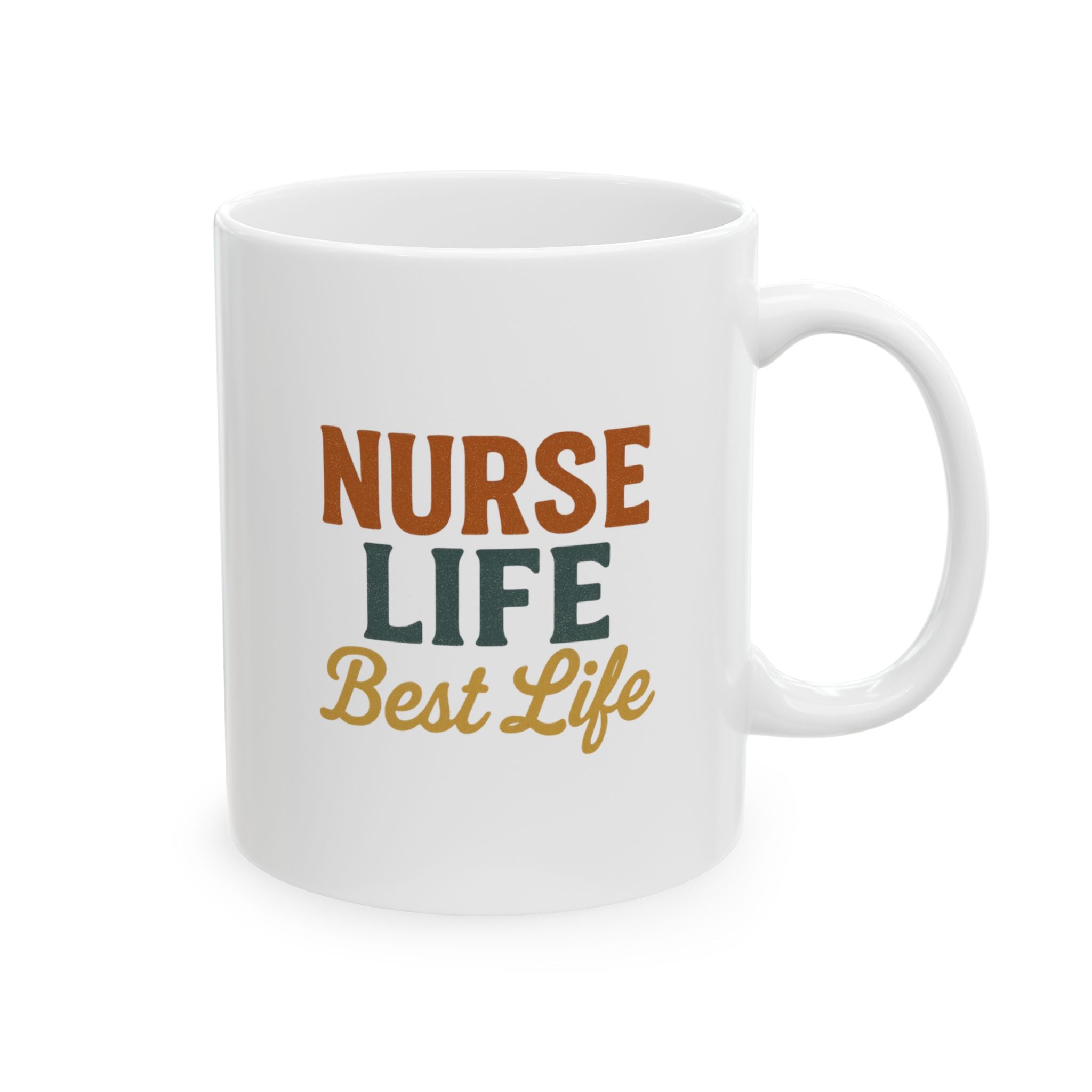 Nurse Life No Days Off Coffee Mug | Nurse Appreciation | Ceramic Mug