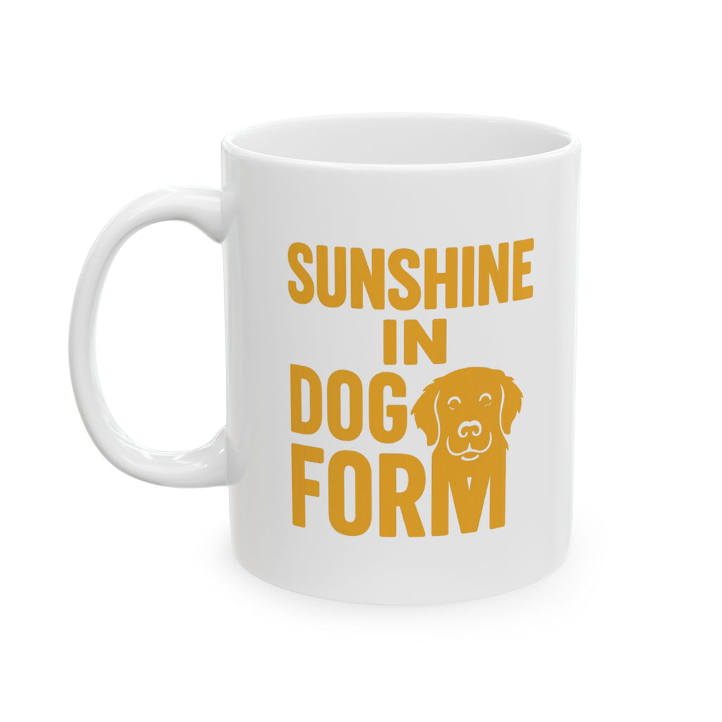 Golden Retriever Mom Sunshine In Dog Form Coffee Mug | Dog Lover Gift | Ceramic Mug