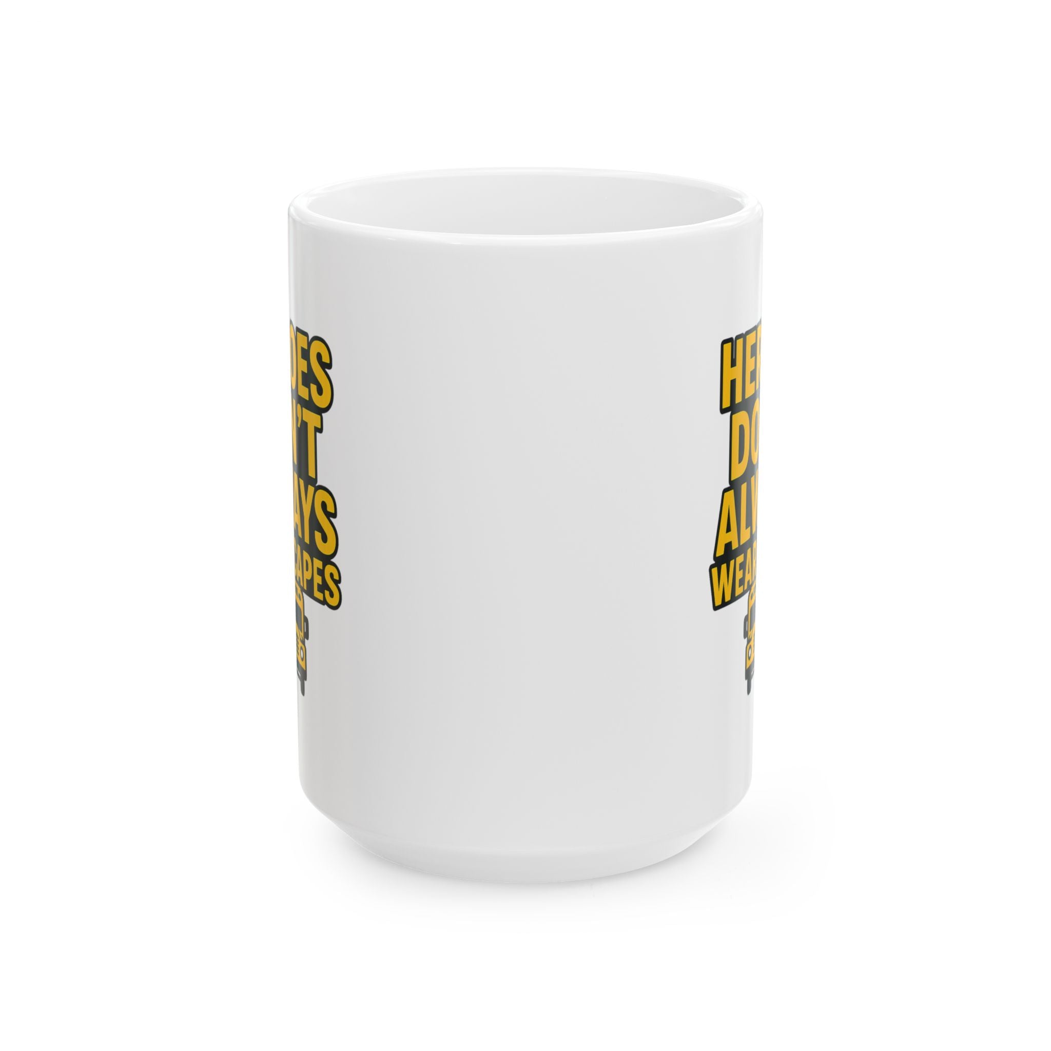 School Bus Driver Heroes Dont Always Wear Capes Coffee Mug | Unique Gift | Ceramic Mug