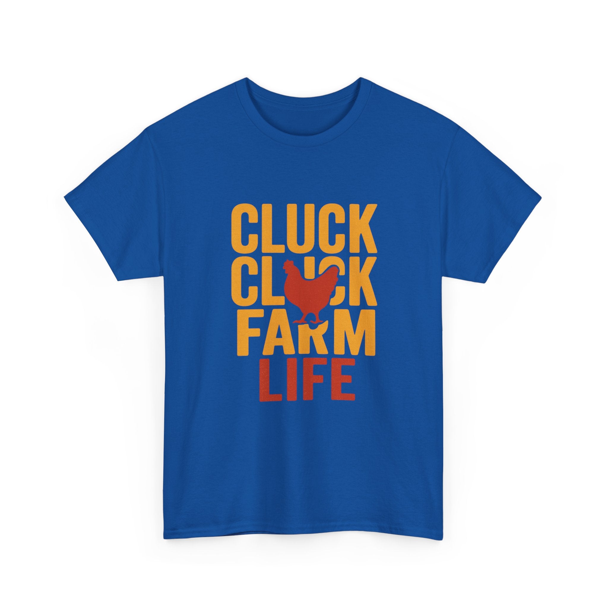 Chicken Lady Cluck Cluck Farm Life T-Shirt | Unique Gift | Graphic Tee