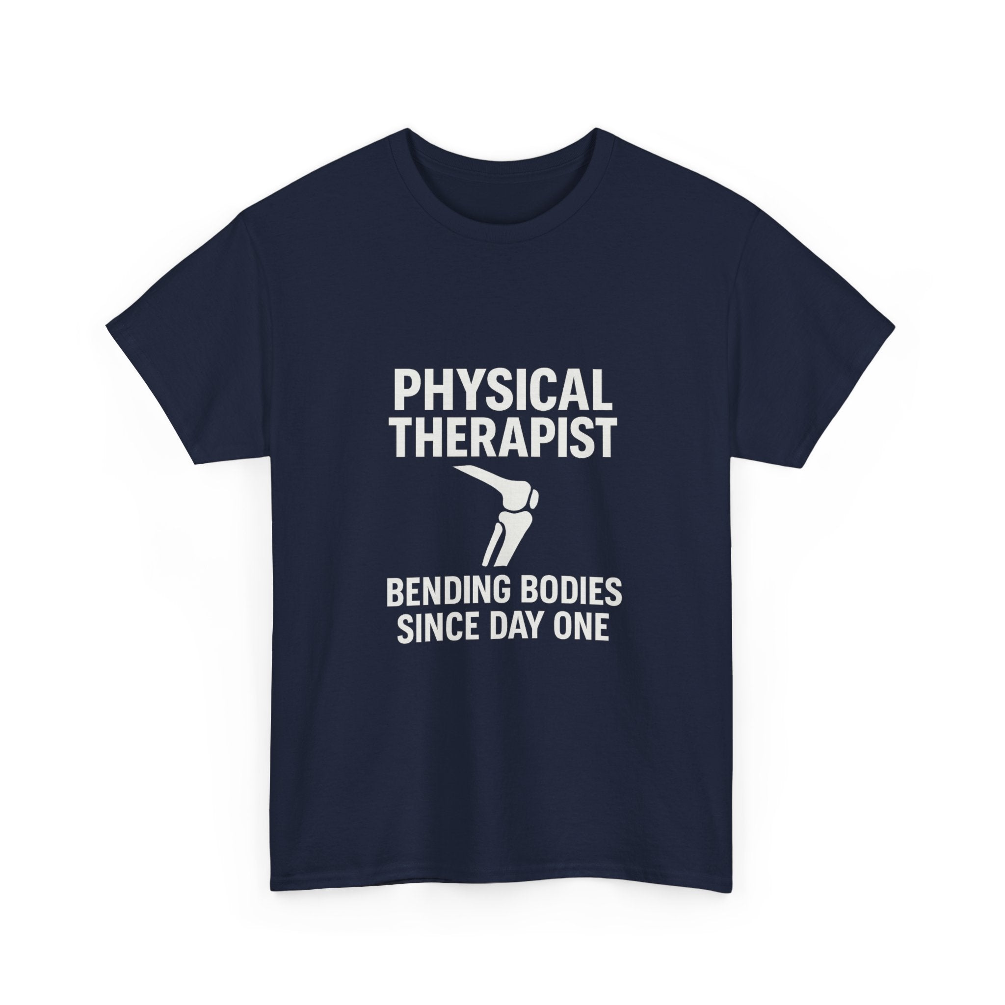 Physical Therapist Bending Bodies Since Day One T-Shirt | Unique Gift | Graphic Tee