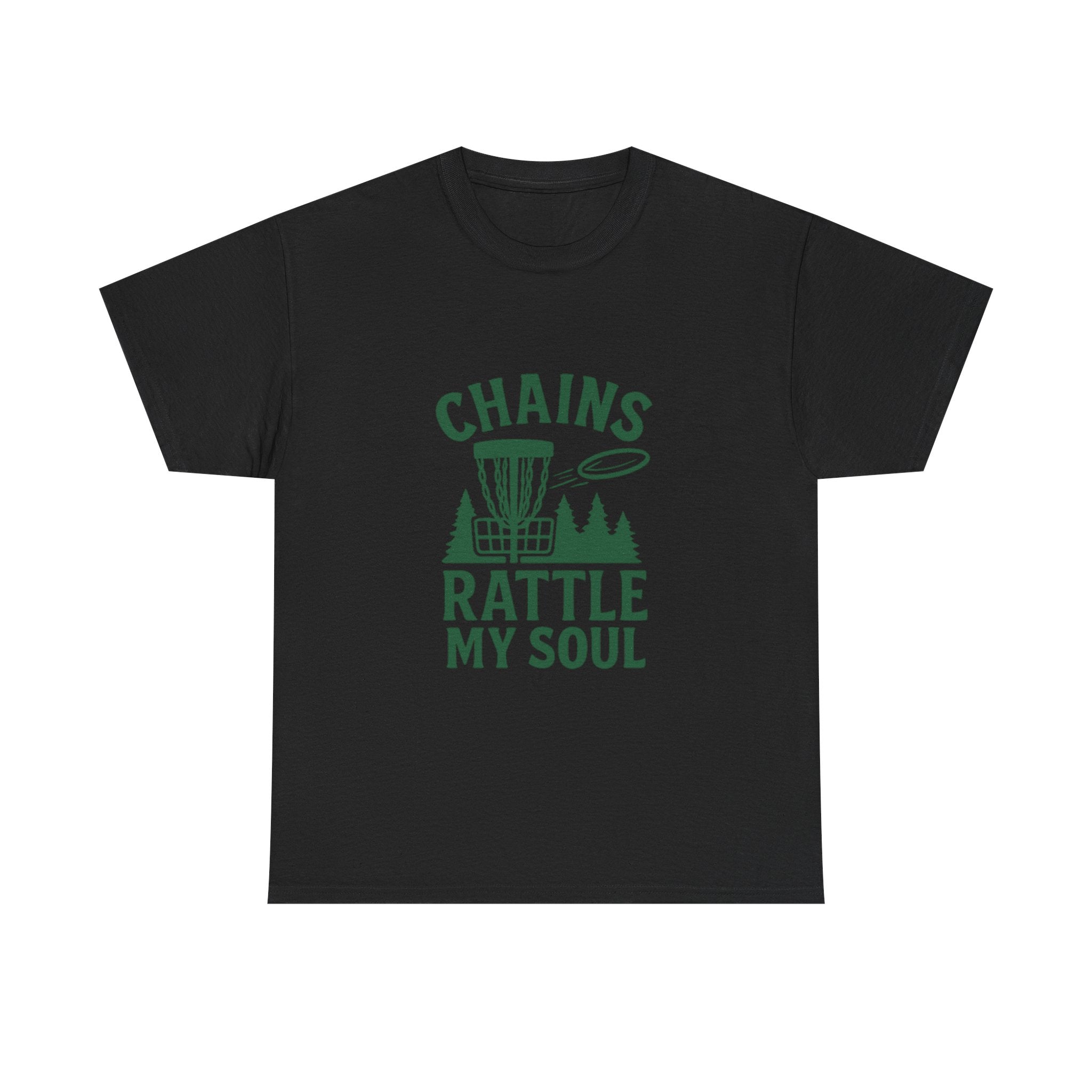Disc Golfer Chains Rattle My Soul T-Shirt | Unique Gift | Graphic Tee