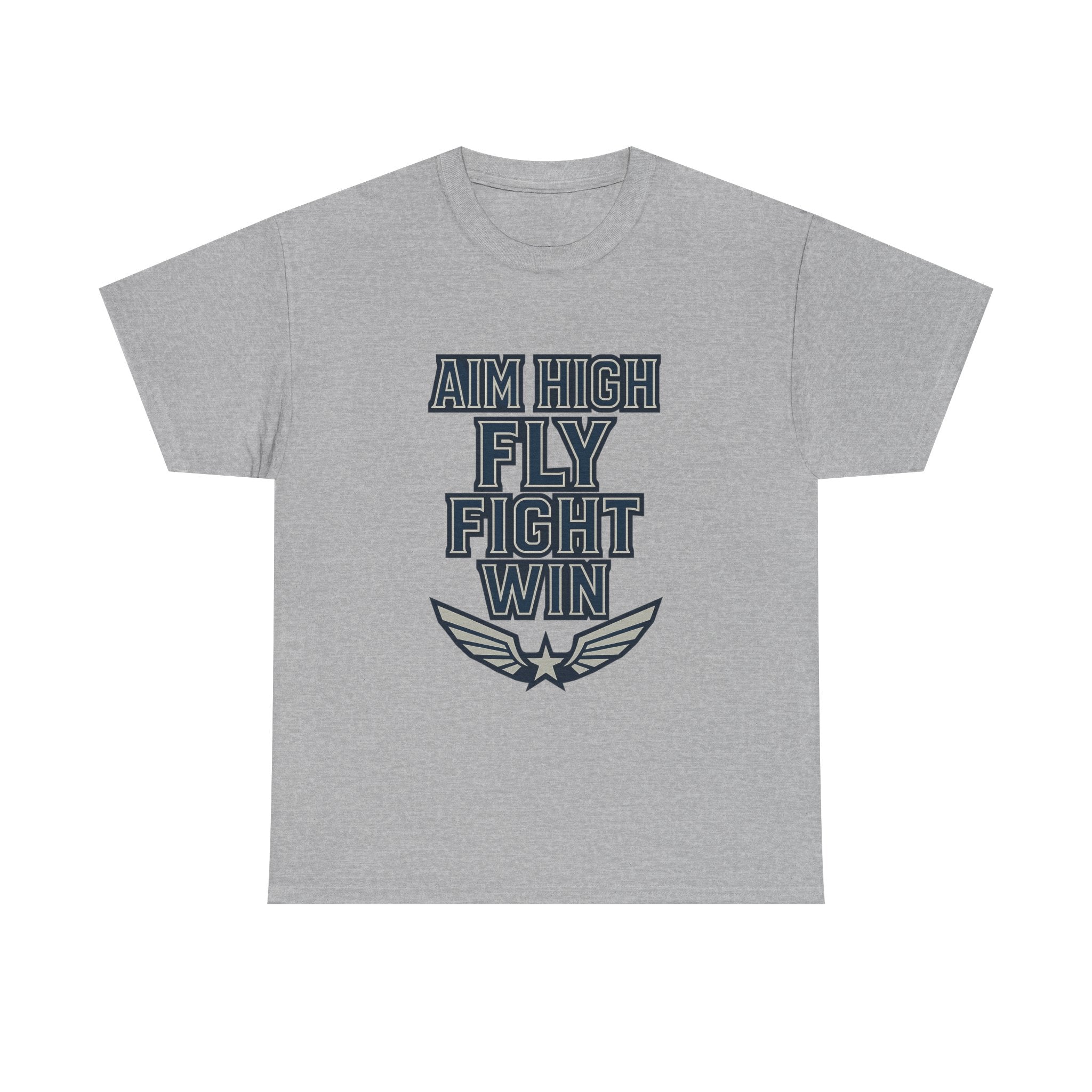 Air Force Veteran Aim High Fly Fight Win T-Shirt | Veteran Gift | Graphic Tee
