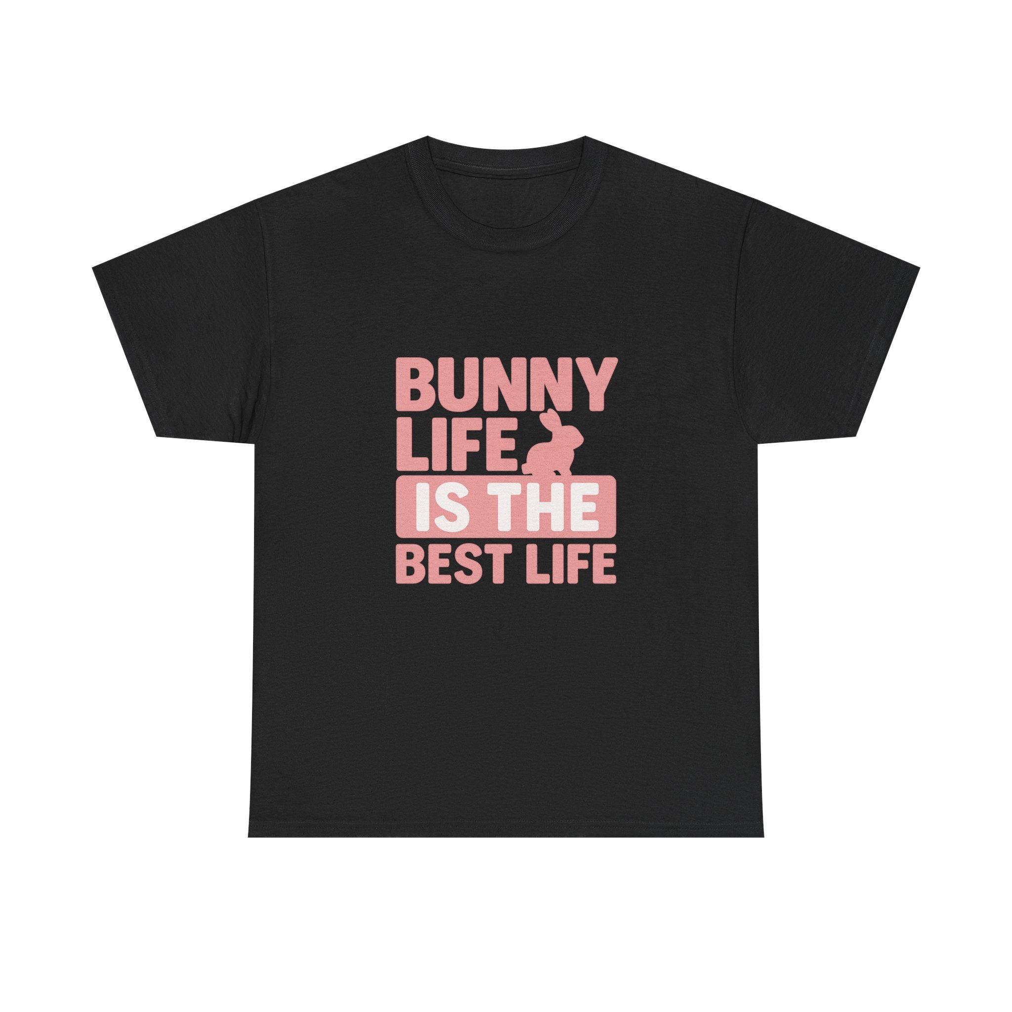 Rabbit Mom Bunny Life Is The Best Life T-Shirt | Gift for Mom | Graphic Tee